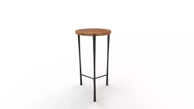 Brisbane Industrial Chic Accent Table