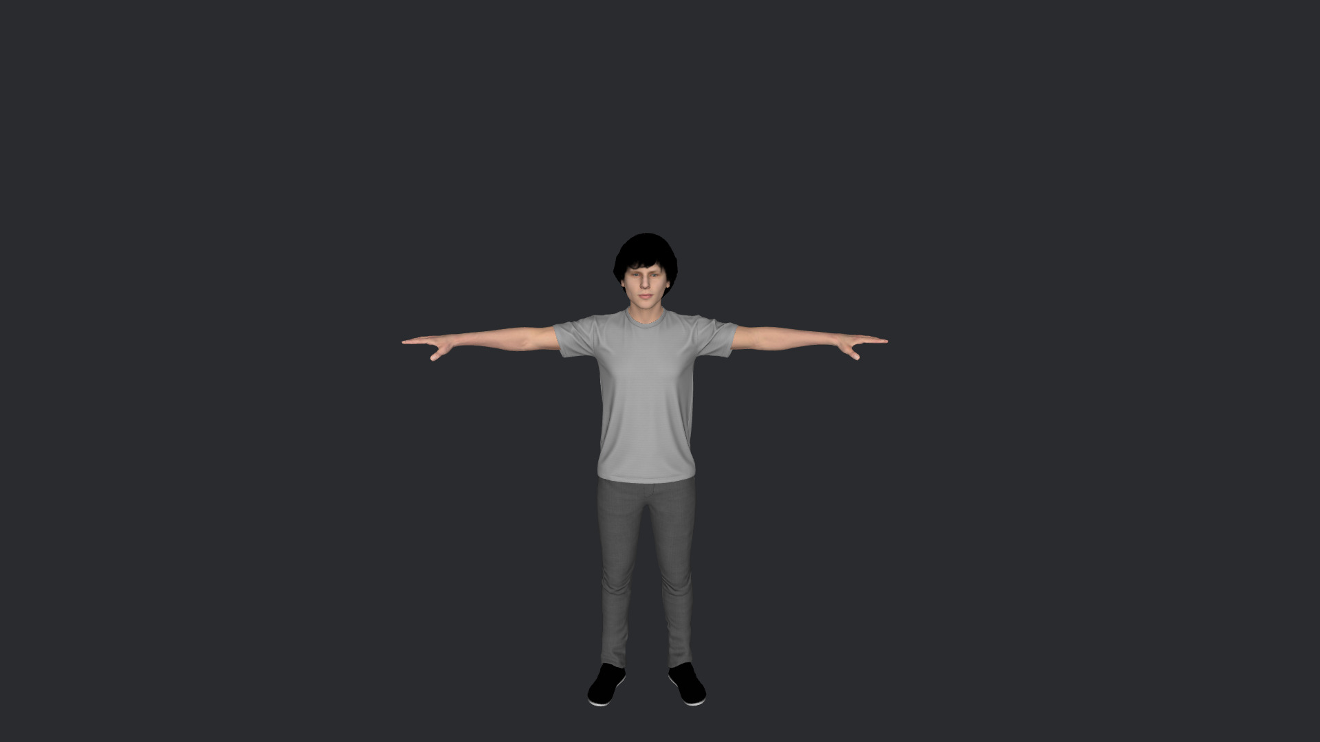 Jesse Eisenberg Hyper Realistic Full Body Rigged 3D Character 3D model_20