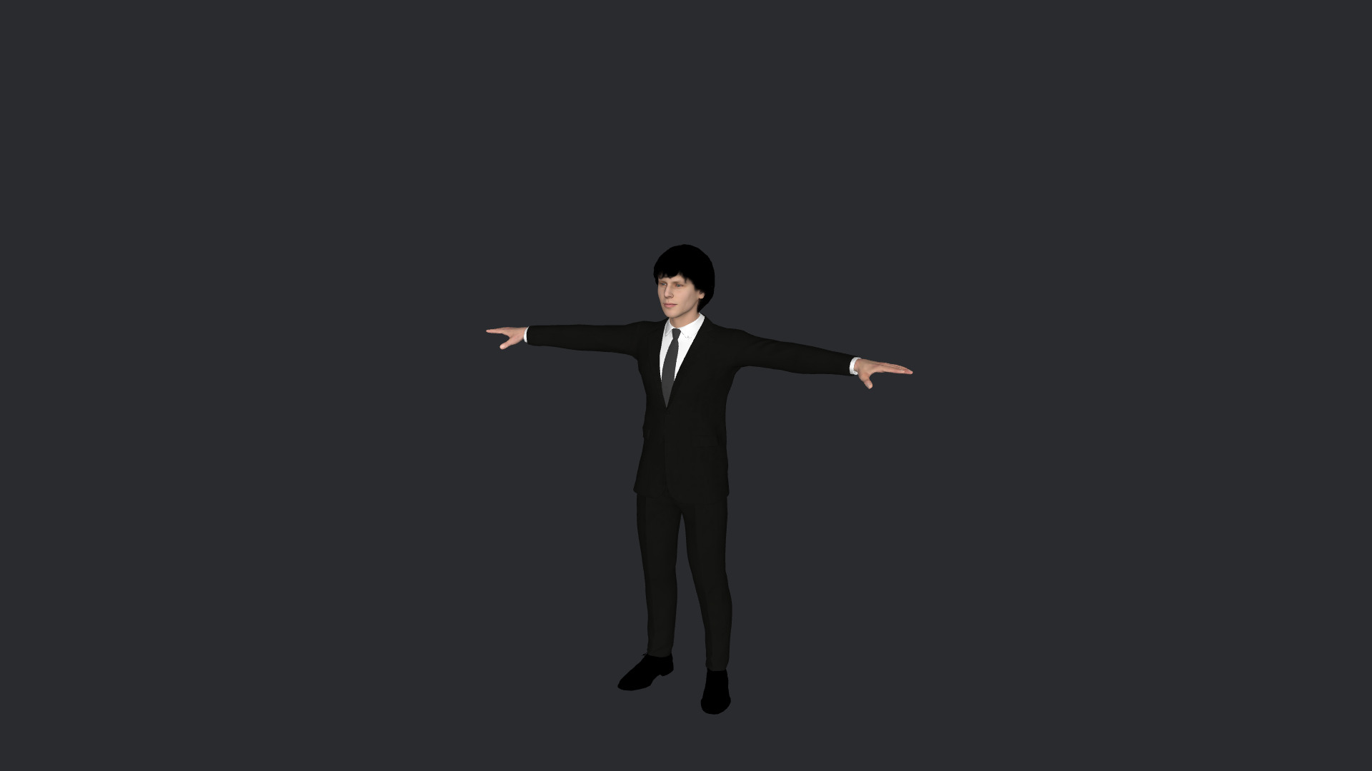 Jesse Eisenberg Hyper Realistic Full Body Rigged 3D Character 3D model_24