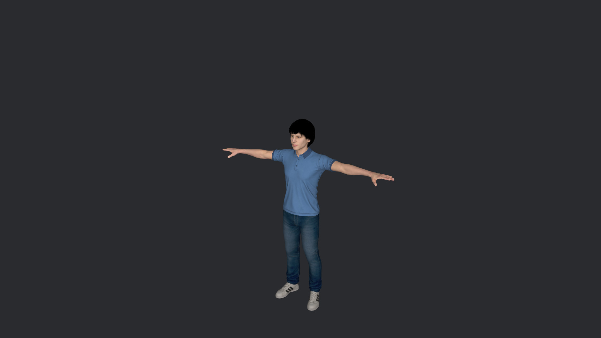 Jesse Eisenberg Hyper Realistic Full Body Rigged 3D Character 3D model_16
