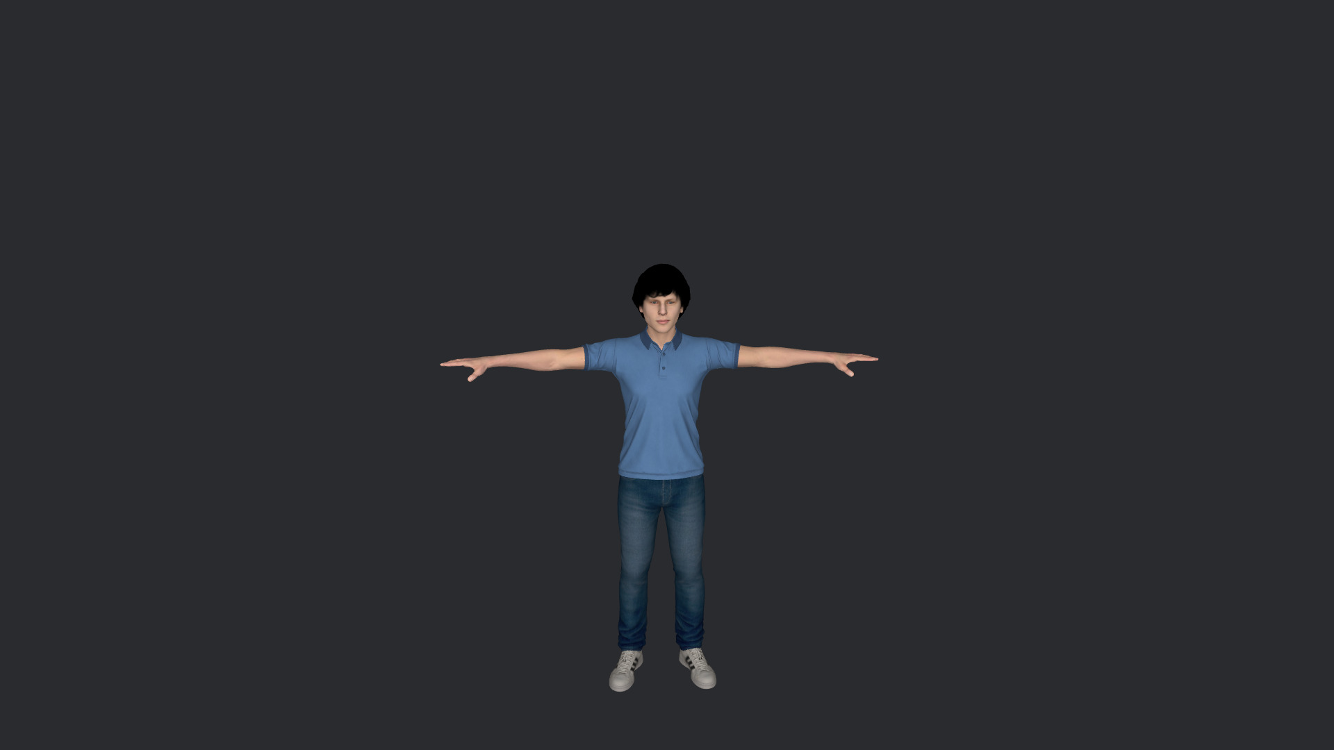 Jesse Eisenberg Hyper Realistic Full Body Rigged 3D Character 3D model_15