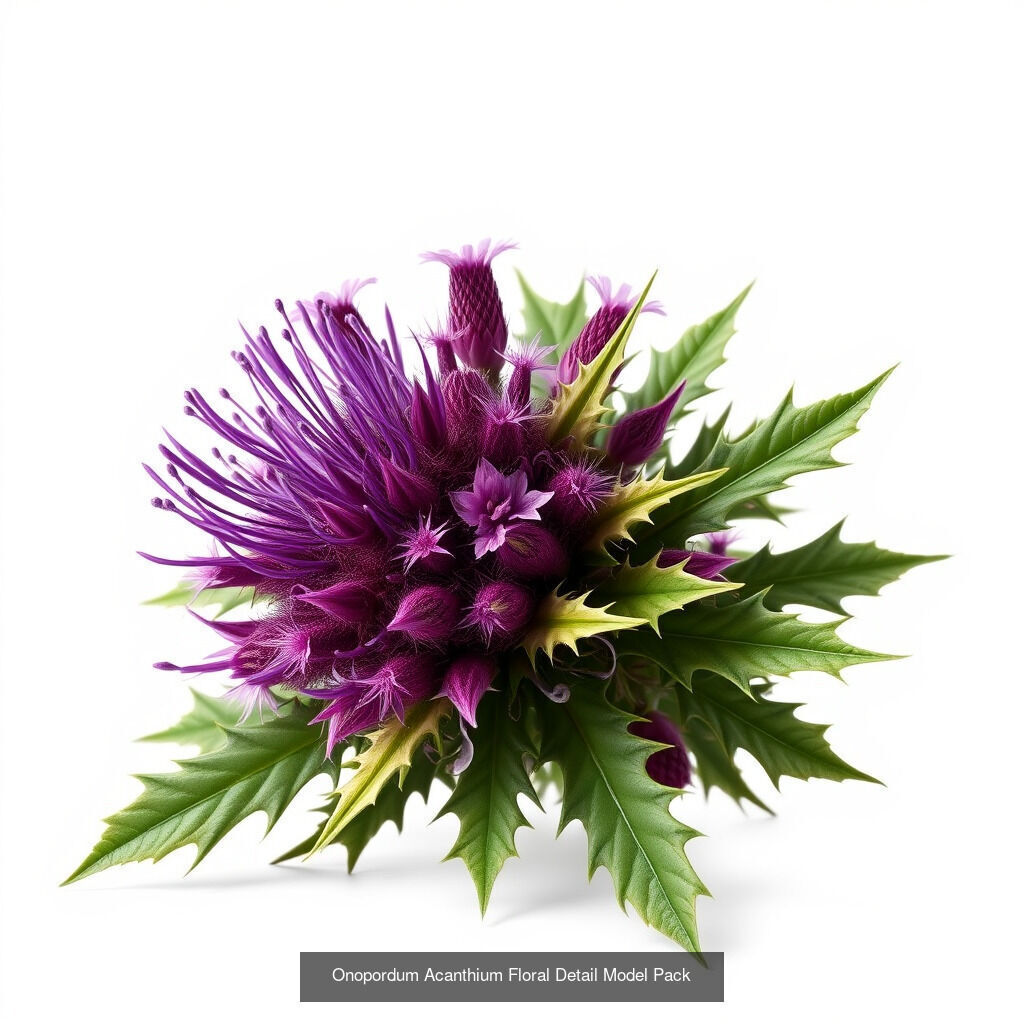 Thistle 3D Models Collection _15