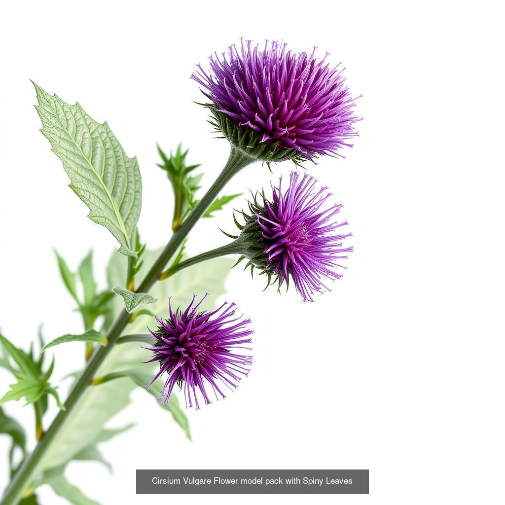 Thistle 3D Models Collection _12