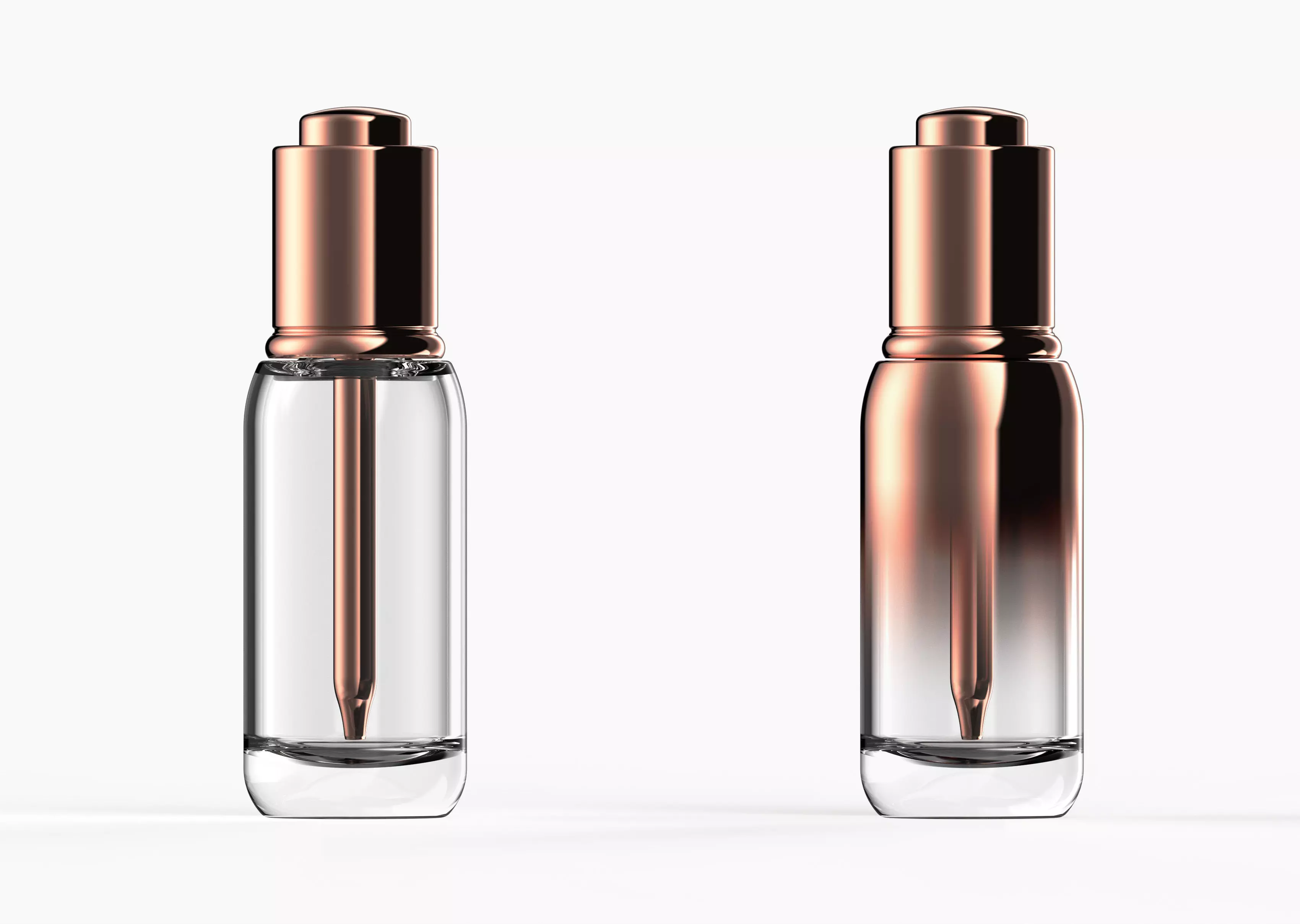LUXE OIL DROPPER AND BOTTLE  3D print model_0