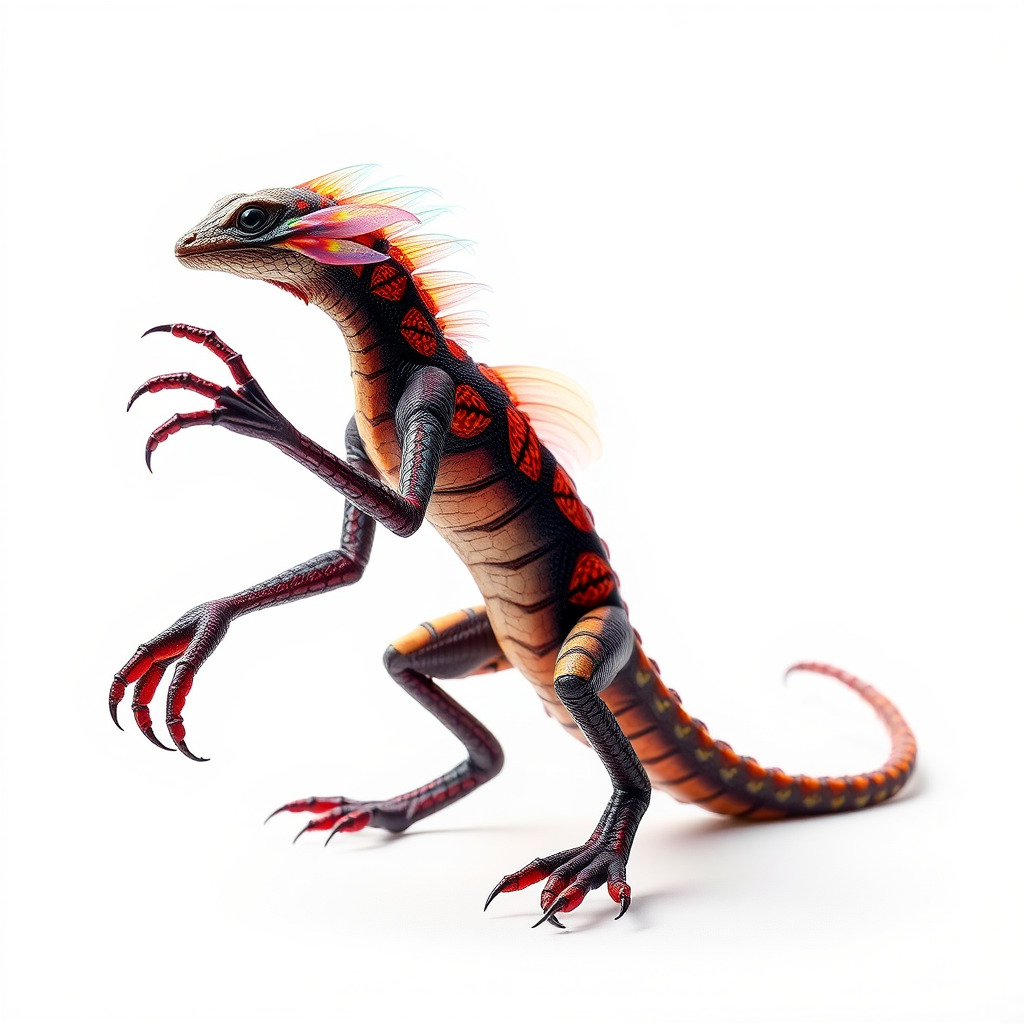 Fantastical Luminescent Creature Model Pack Low-poly 3D model_4