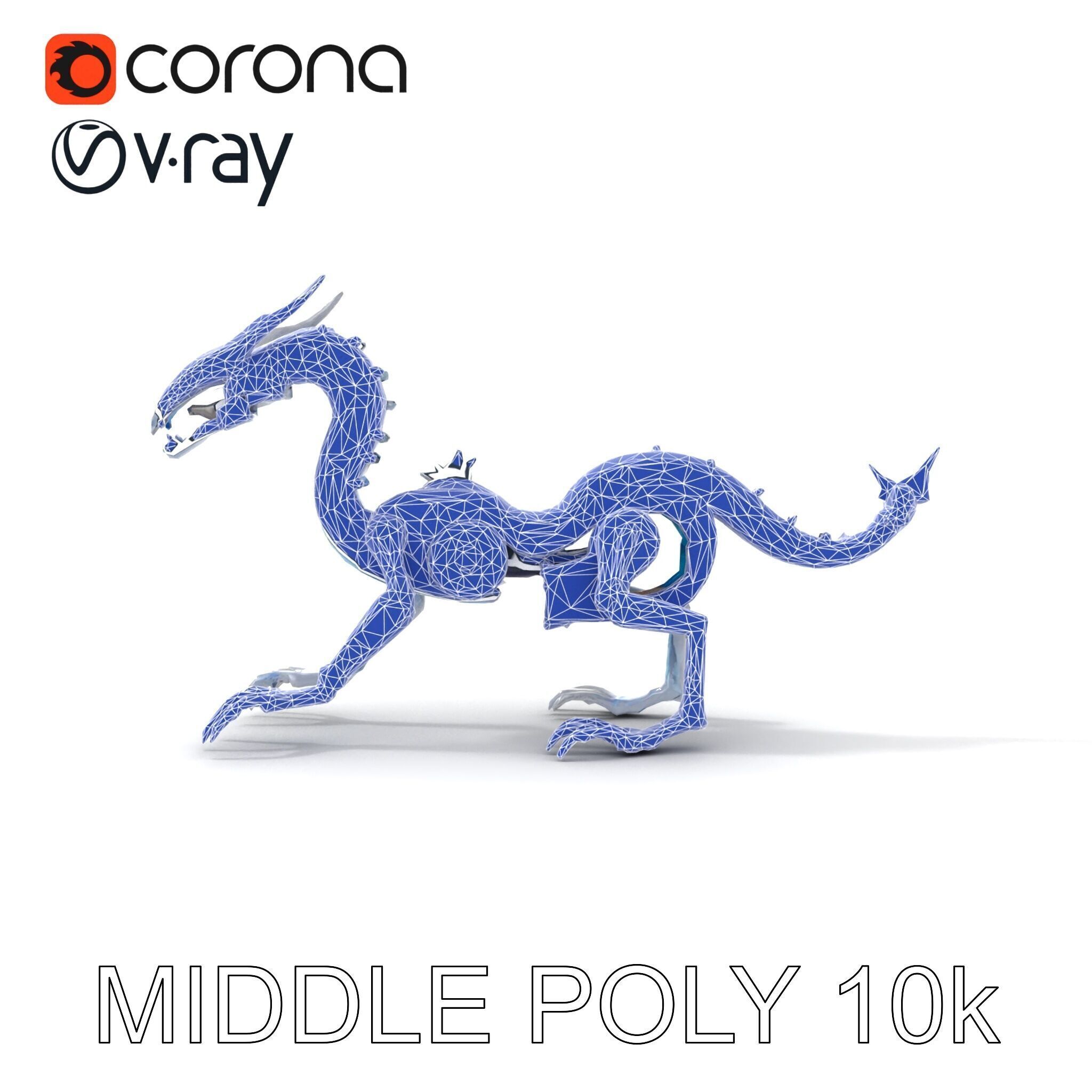 Futuristic Mechanized Serpent model pack Low-poly 3D model_25