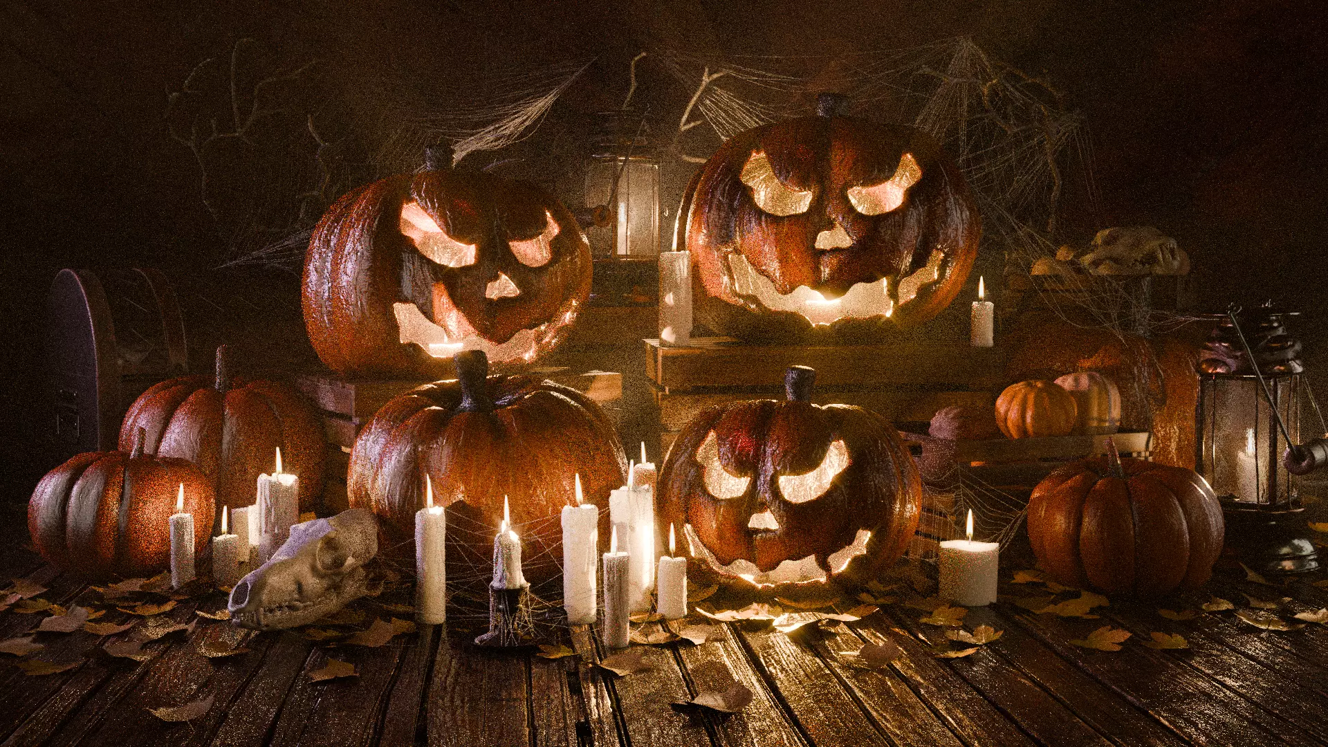 Pumpkin for Halloween Free 3D model