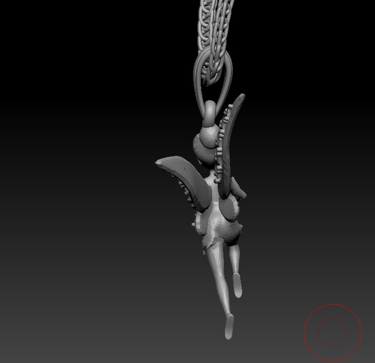 Tinkerbell Stuck in Keyhole 3D print model 3D print model_13