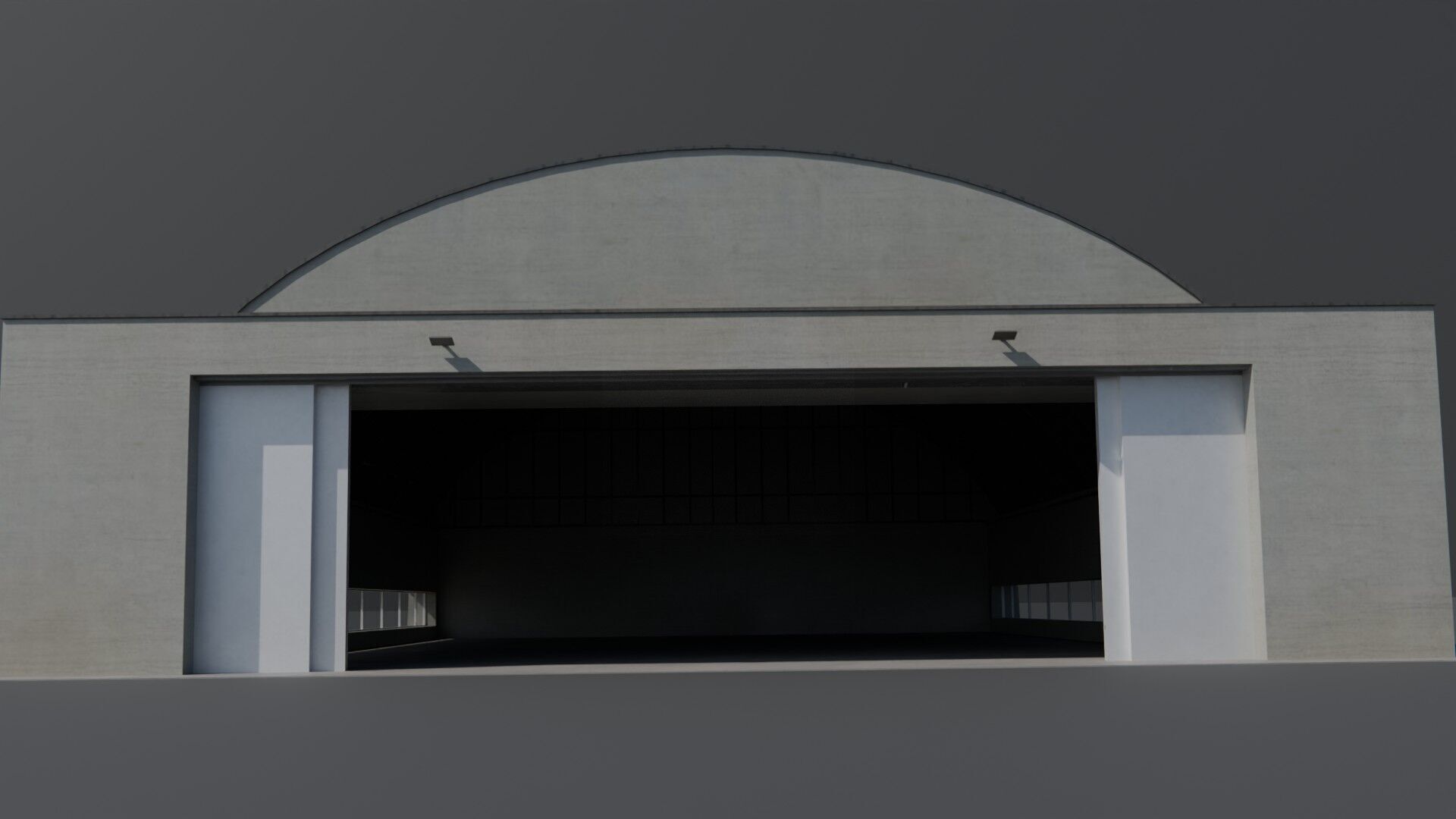 Hangar Pack Low-poly 3D model_30