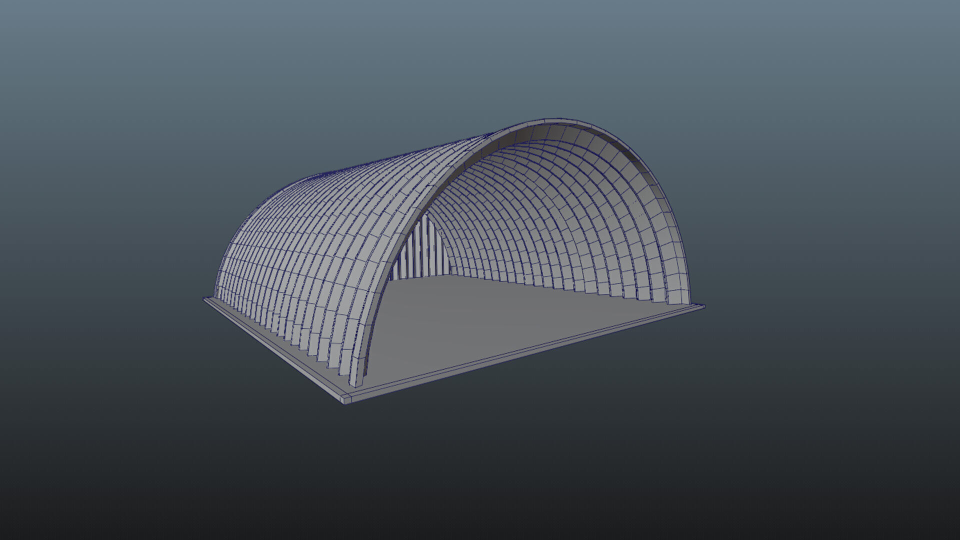 Hangar Pack Low-poly 3D model_9