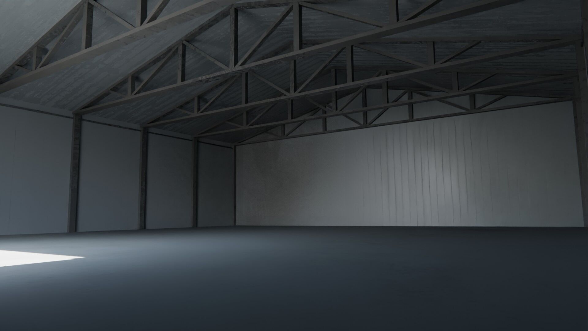 Hangar Pack Low-poly 3D model_49