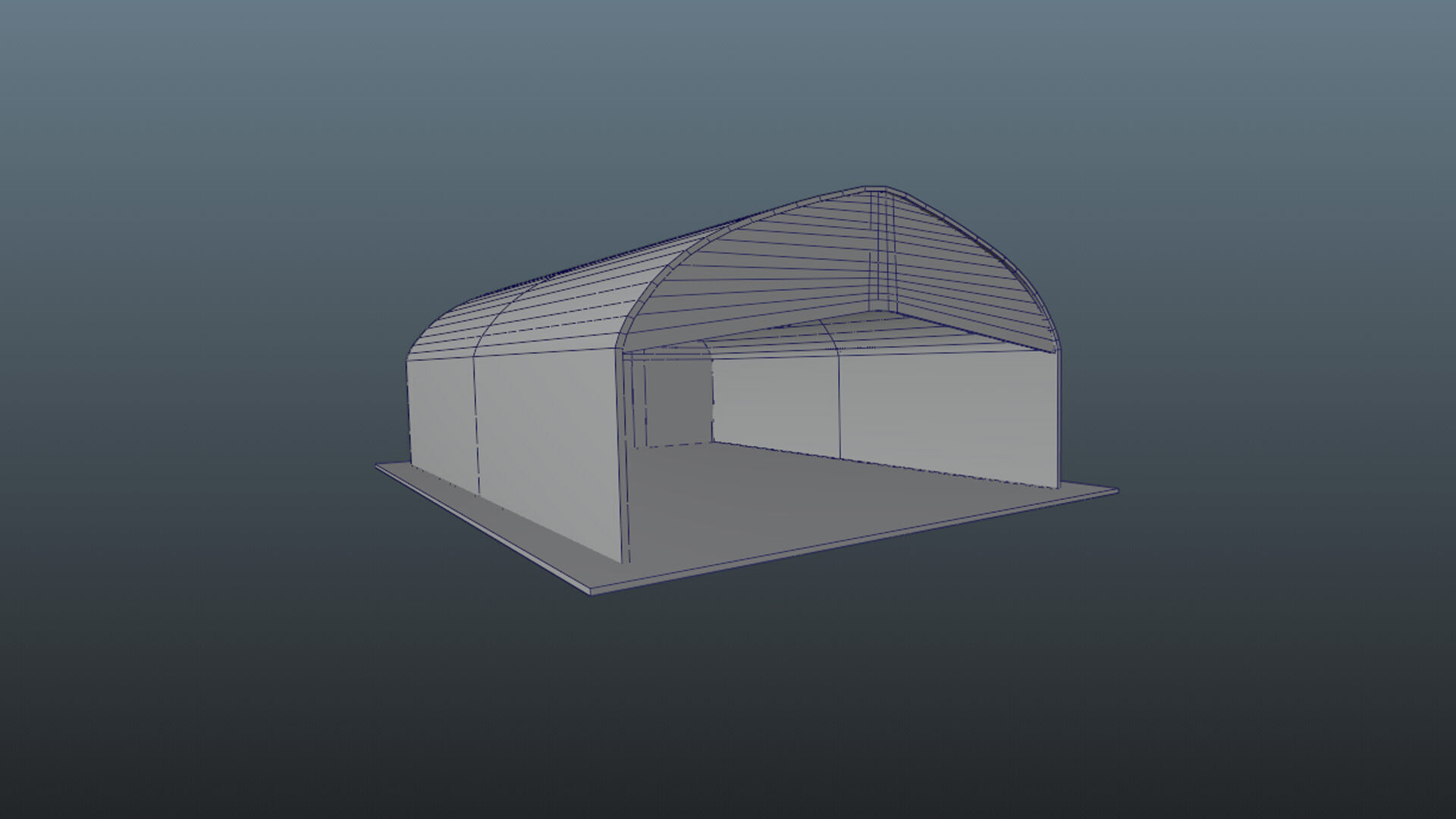 Hangar Pack Low-poly 3D model_68