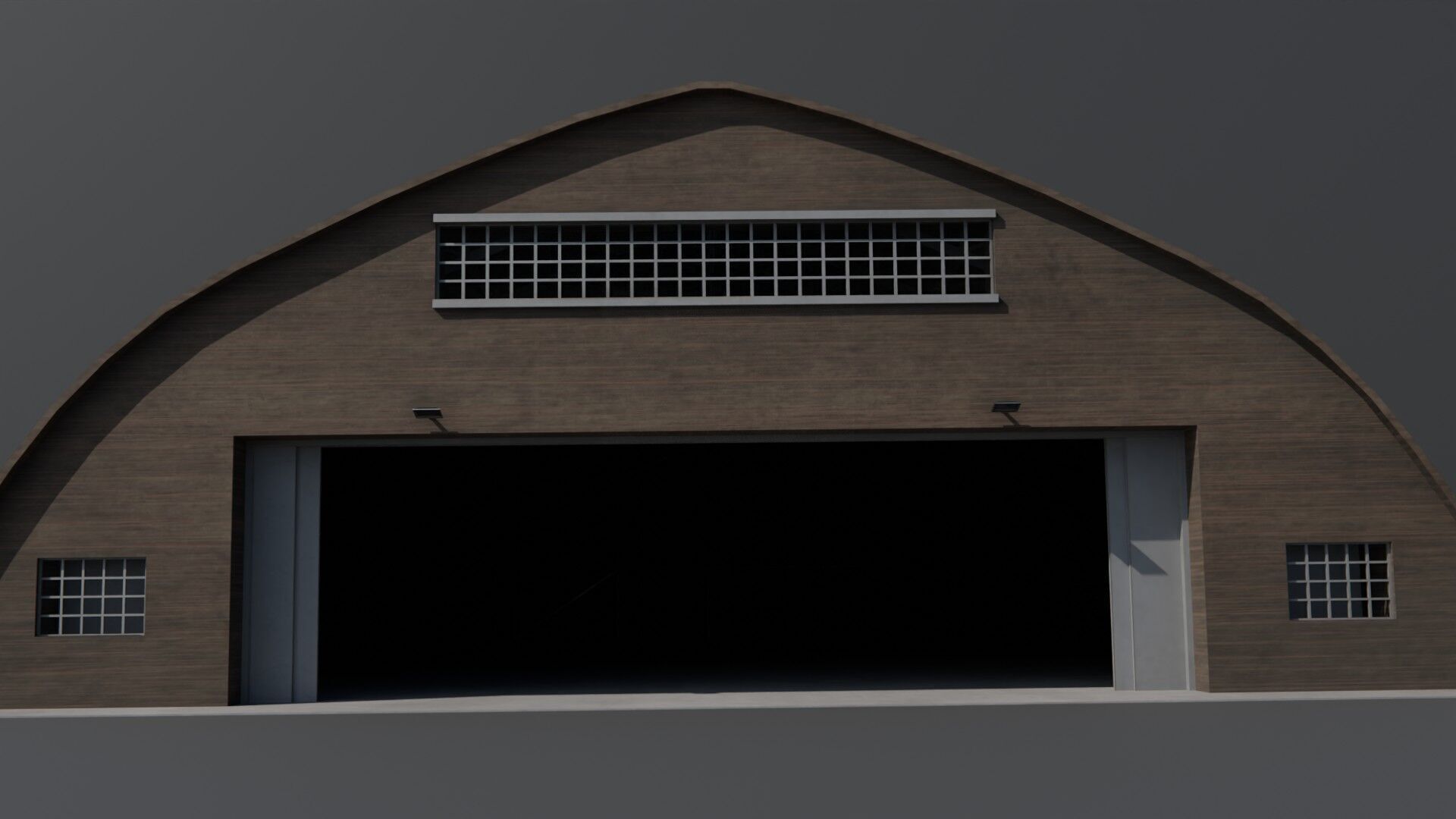 Hangar Pack Low-poly 3D model_24