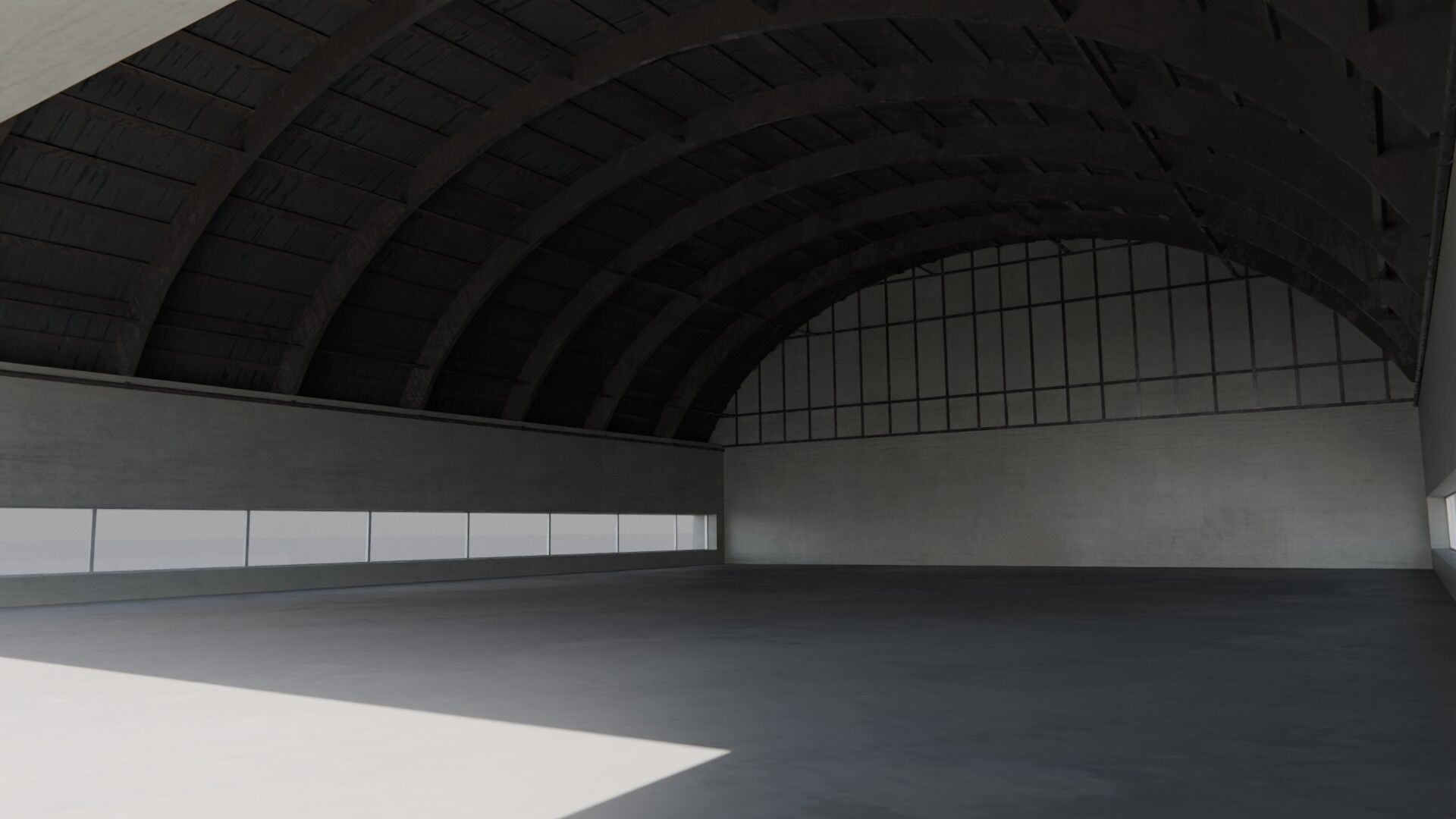 Hangar Pack Low-poly 3D model_31