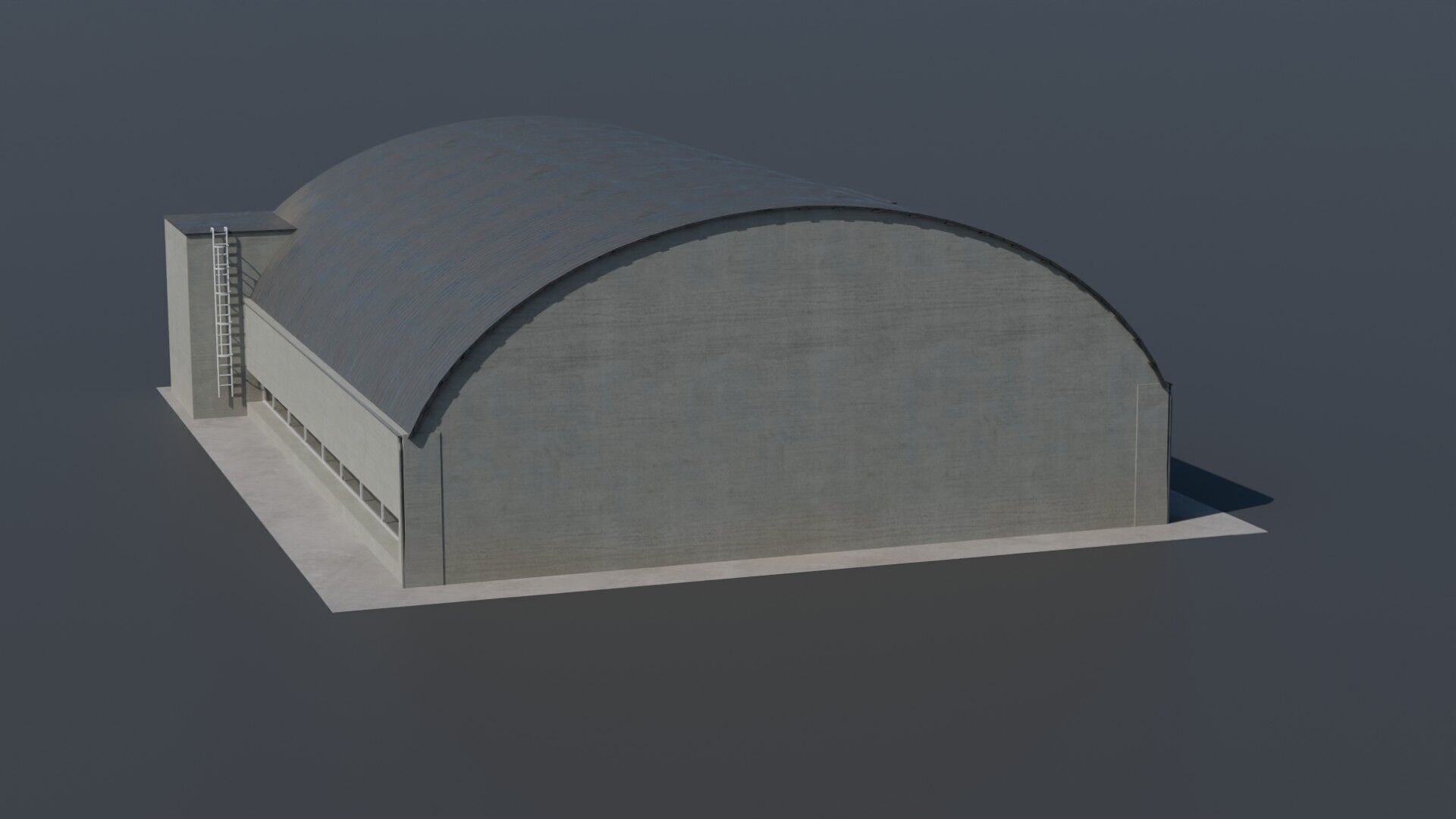 Hangar Pack Low-poly 3D model_28
