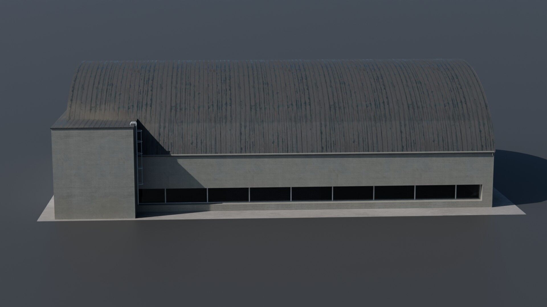 Hangar Pack Low-poly 3D model_29