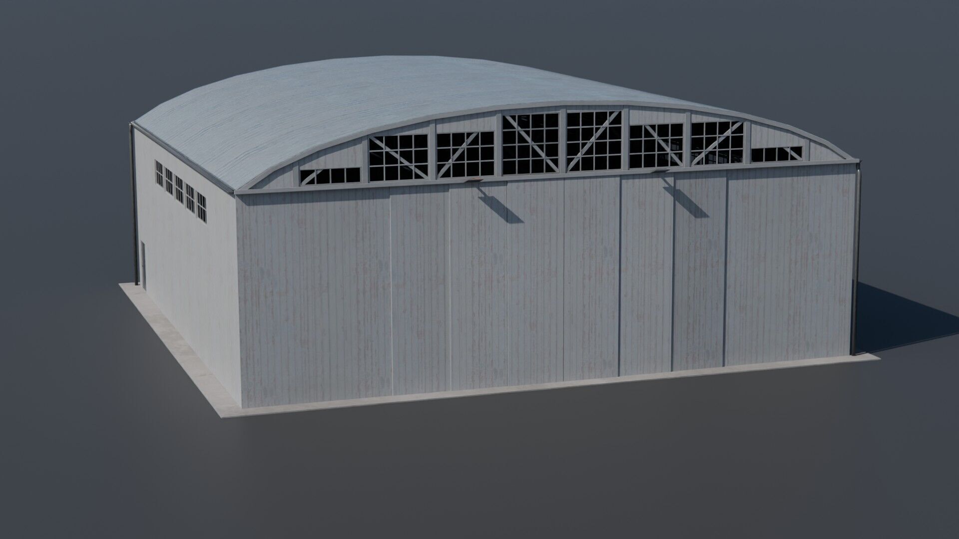 Hangar Pack Low-poly 3D model_56