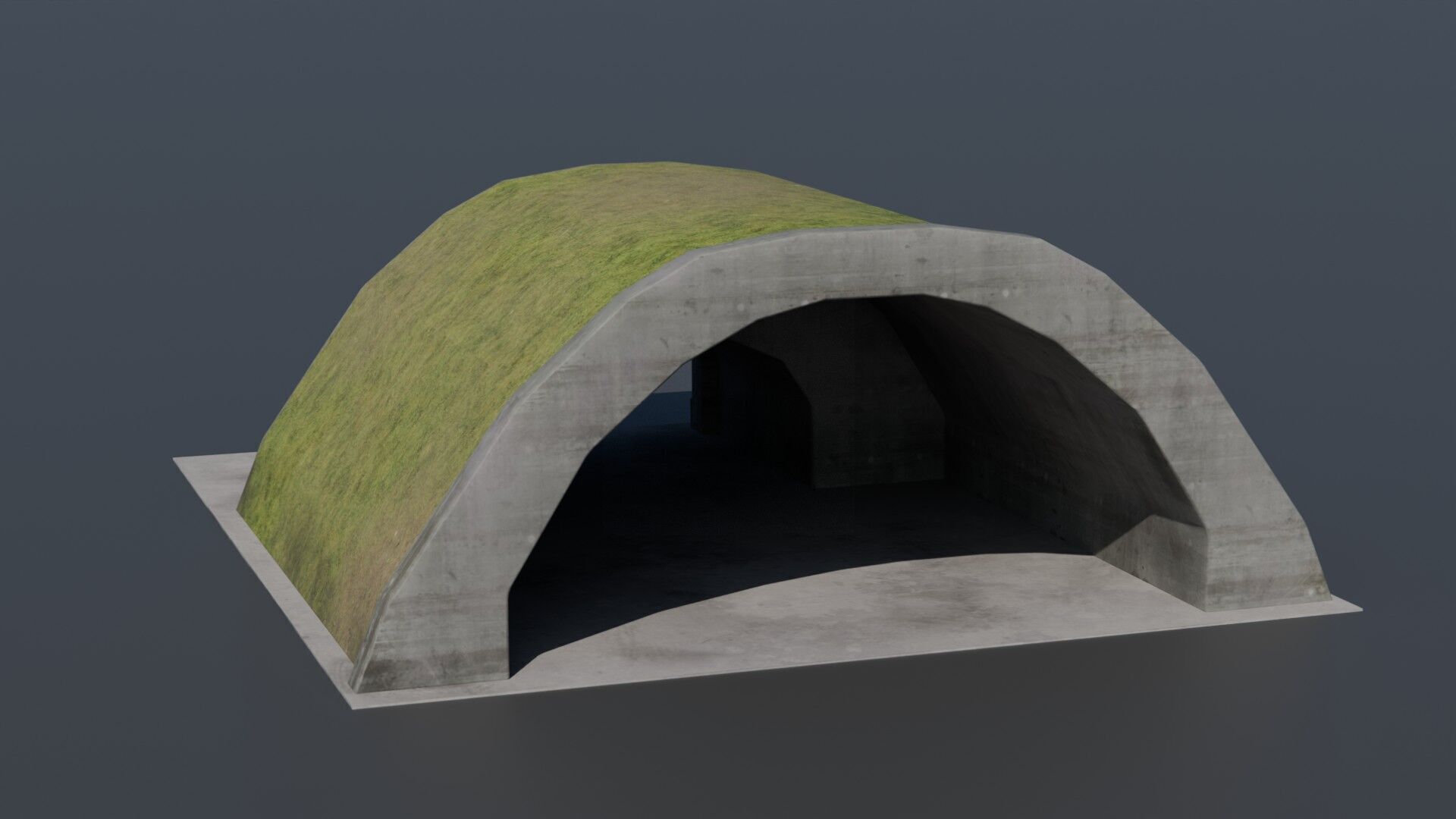 Hangar Pack Low-poly 3D model_33