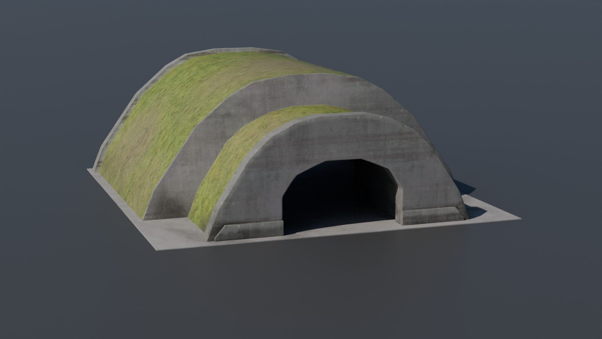 Hangar Pack Low-poly 3D model_34