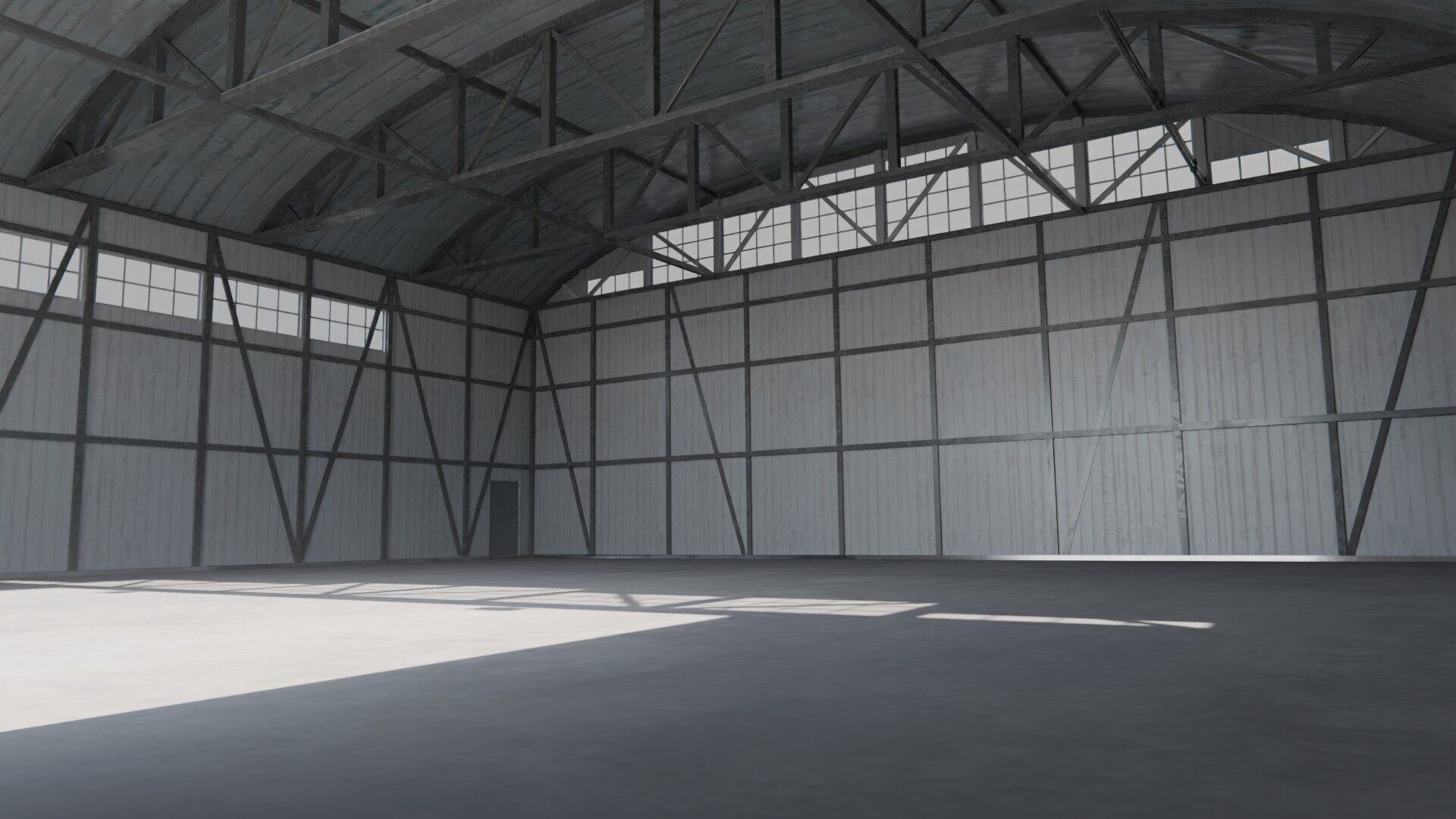 Hangar Pack Low-poly 3D model_60