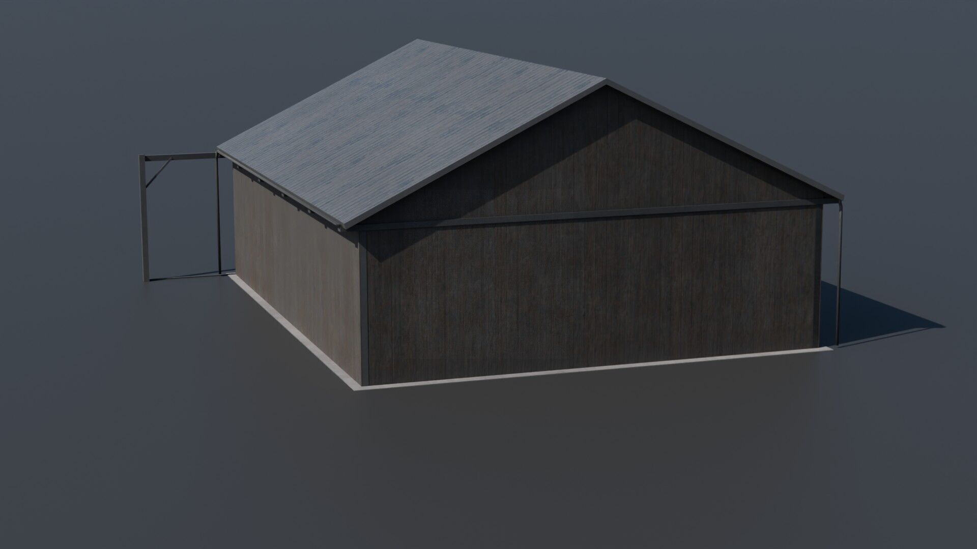 Hangar Pack Low-poly 3D model_52