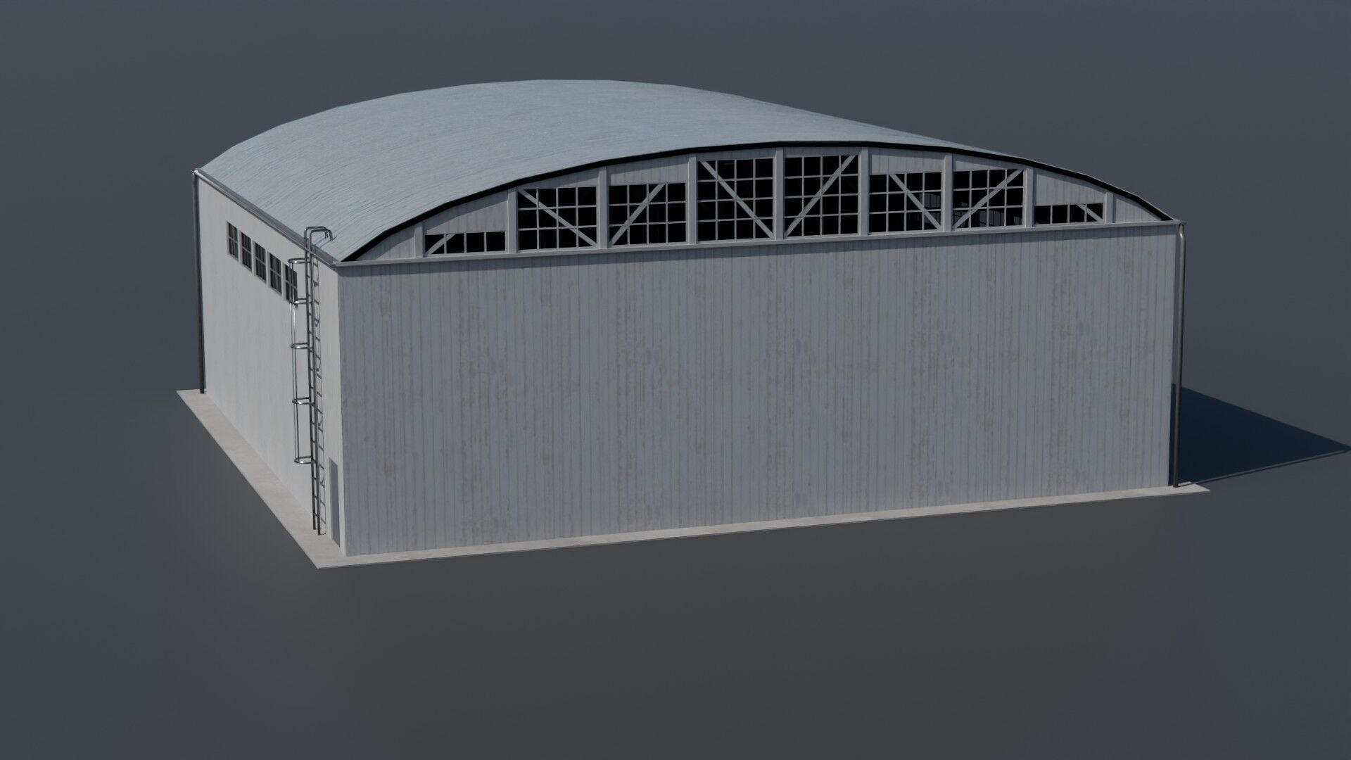 Hangar Pack Low-poly 3D model_57