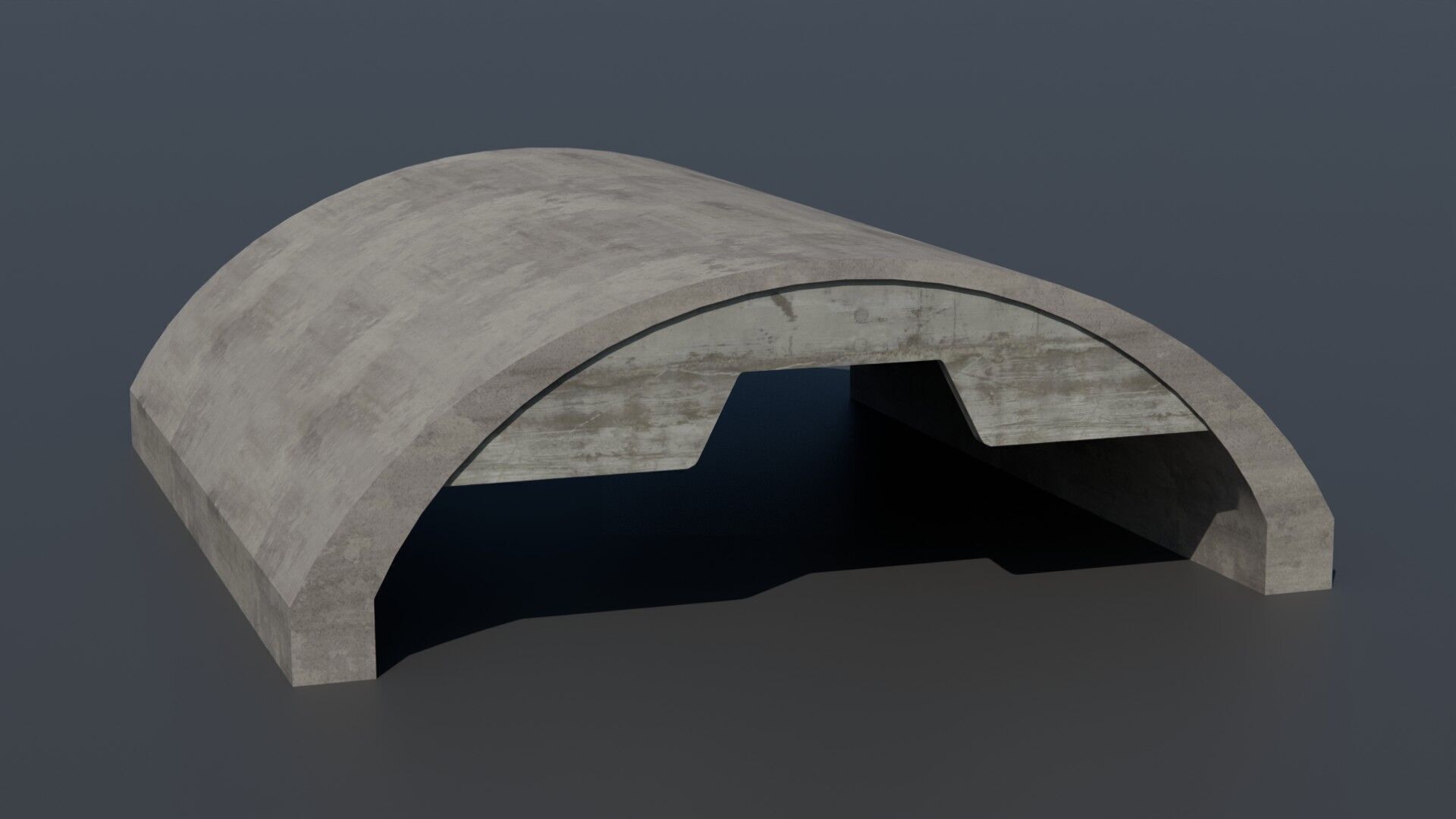 Hangar Pack Low-poly 3D model_10