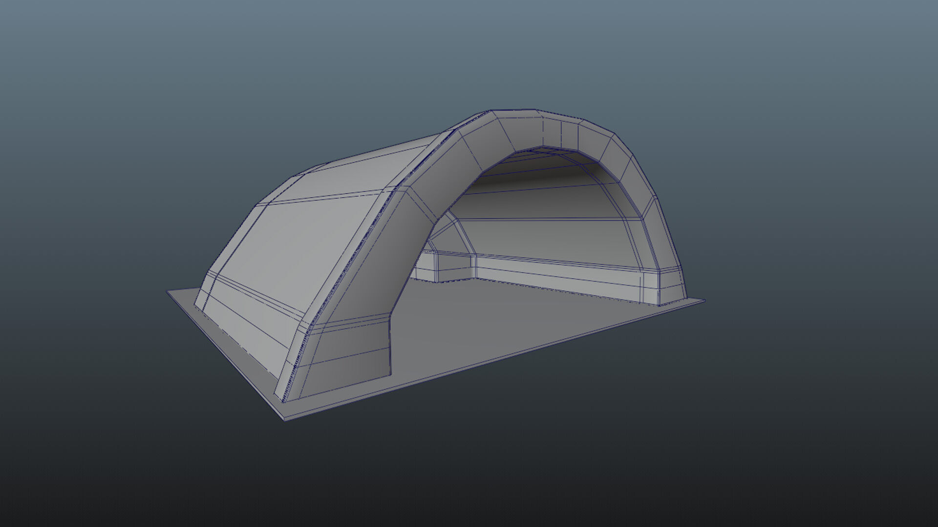 Hangar Pack Low-poly 3D model_36