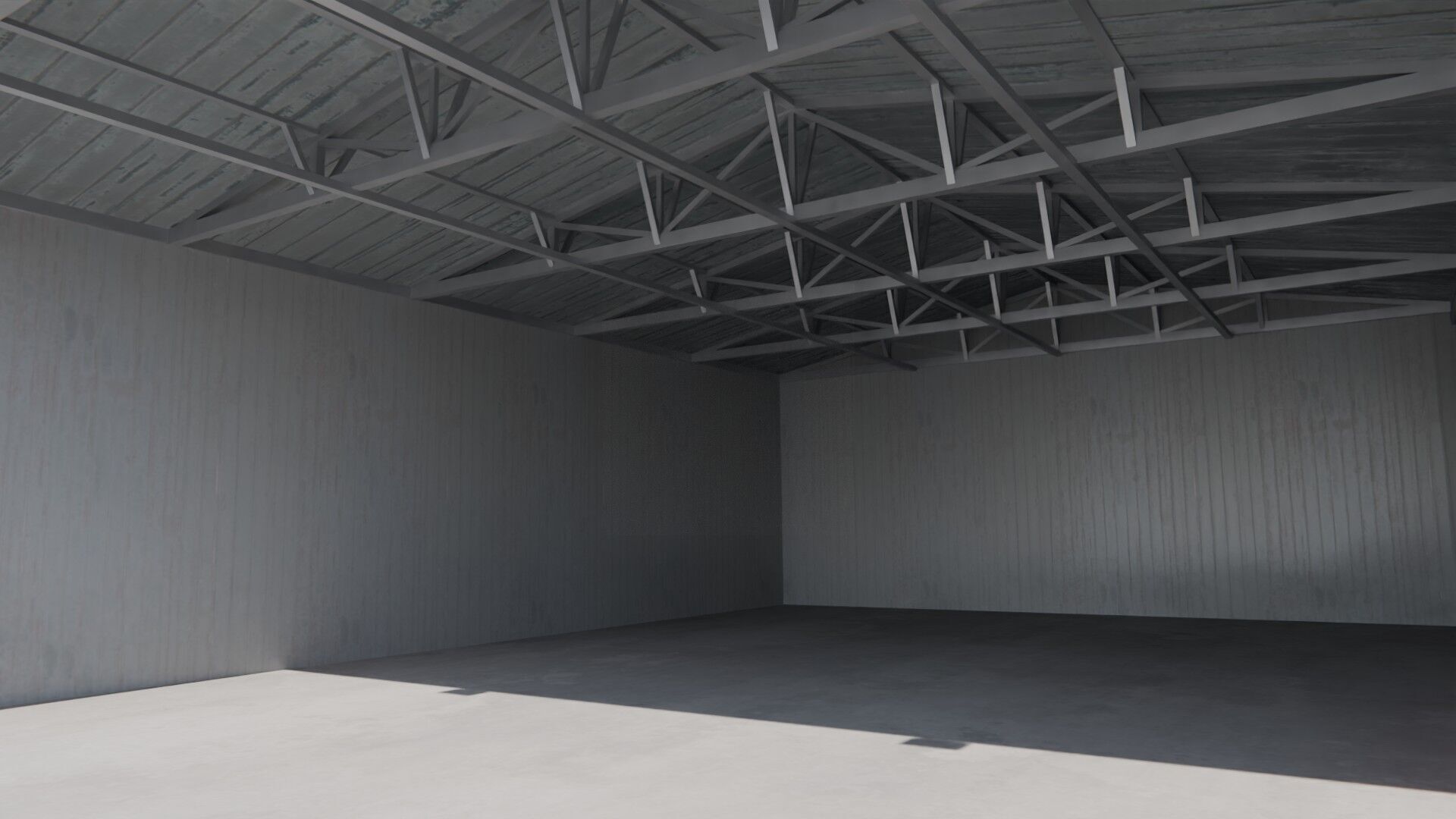 Hangar Pack Low-poly 3D model_16