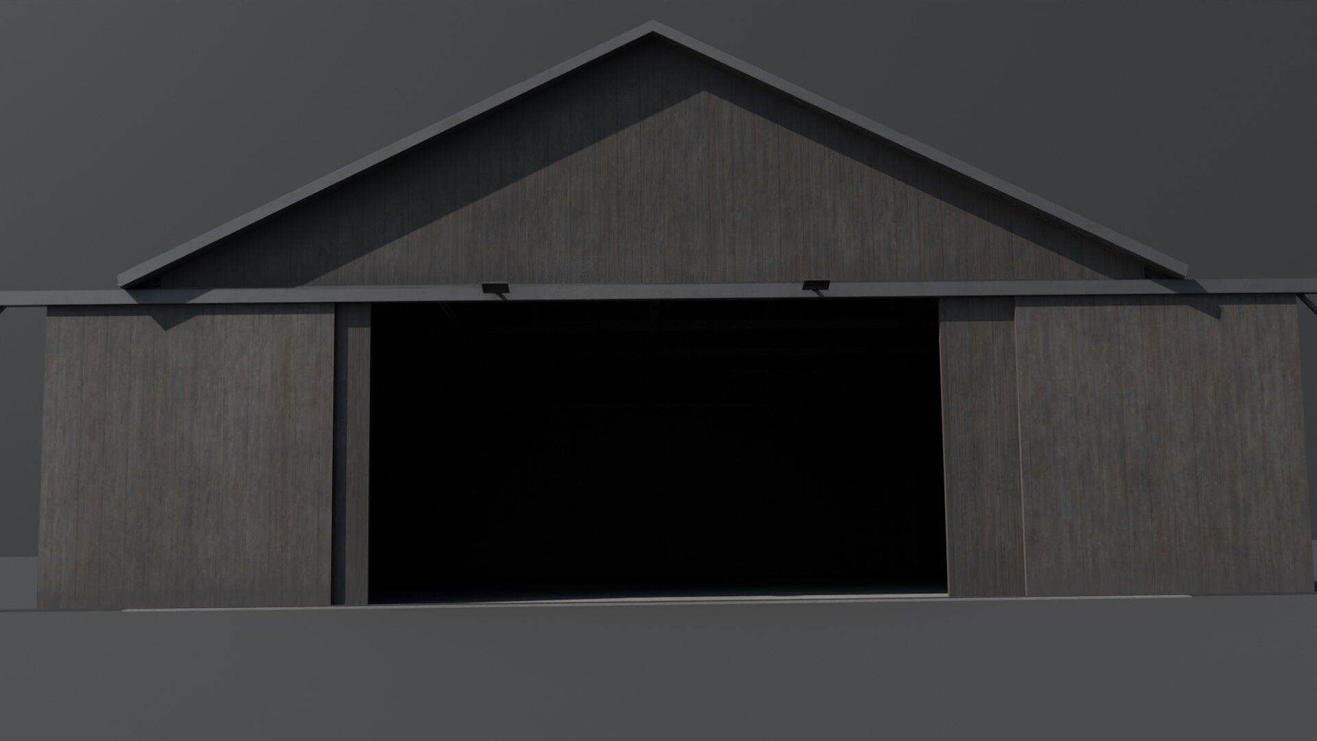 Hangar Pack Low-poly 3D model_53