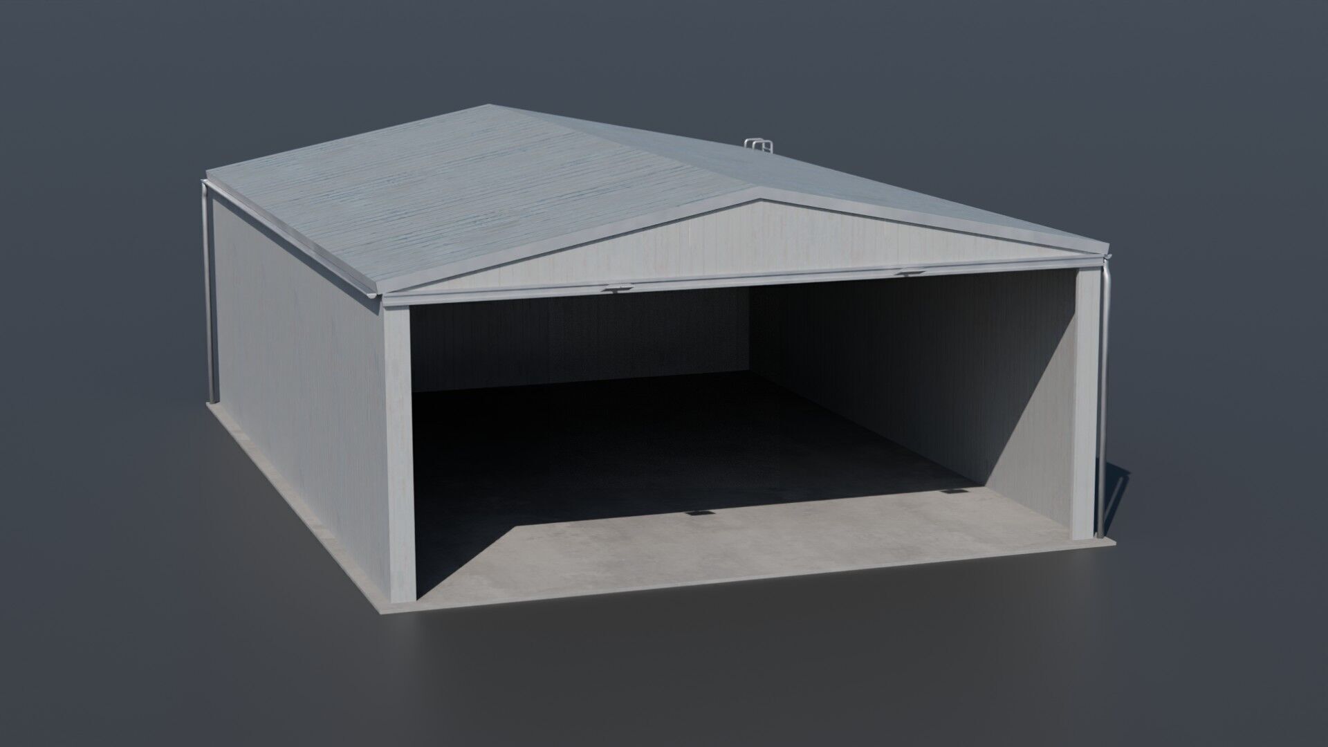 Hangar Pack Low-poly 3D model_13