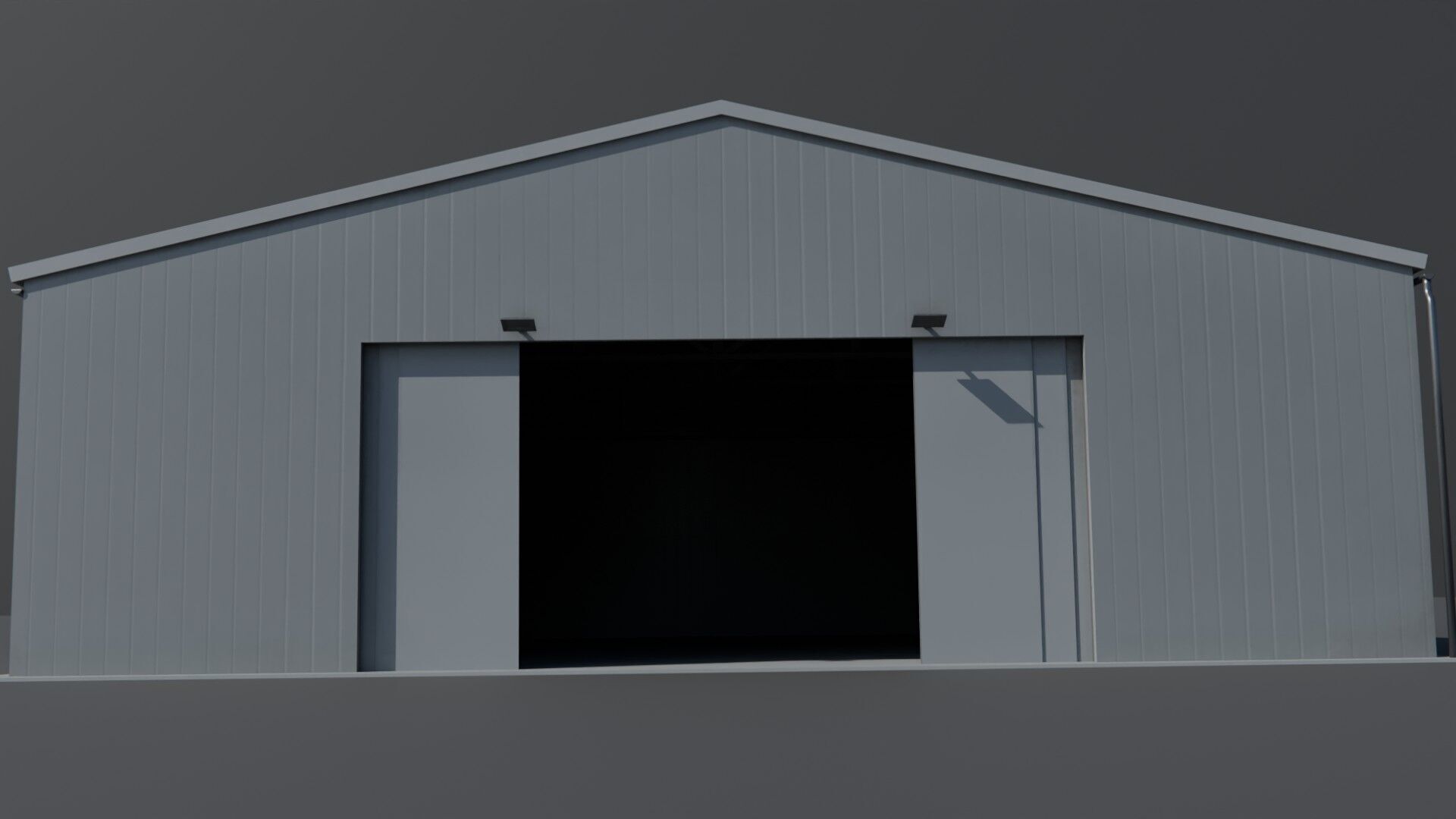 Hangar Pack Low-poly 3D model_48