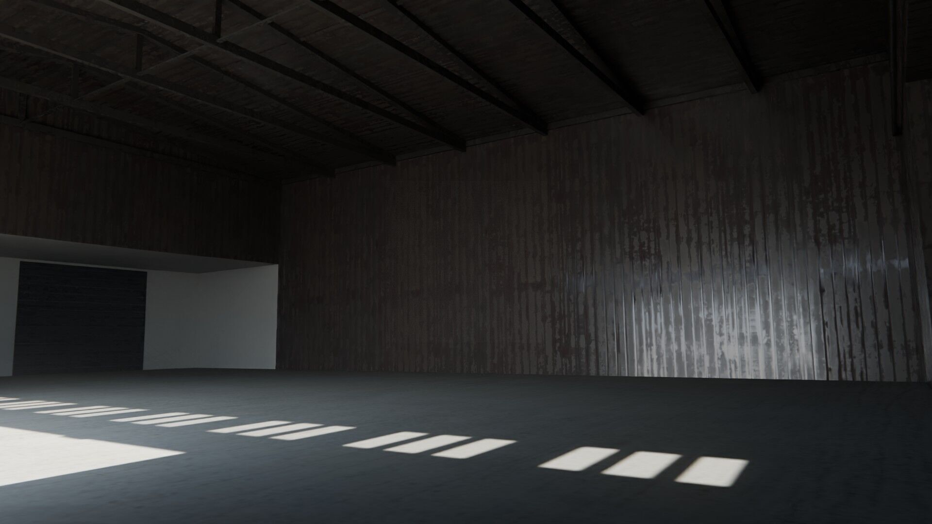 Hangar Pack Low-poly 3D model_44