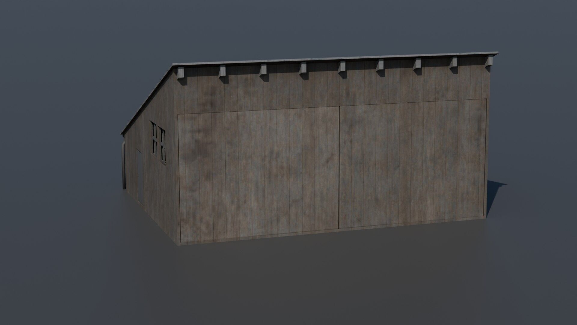 Hangar Pack Low-poly 3D model_18