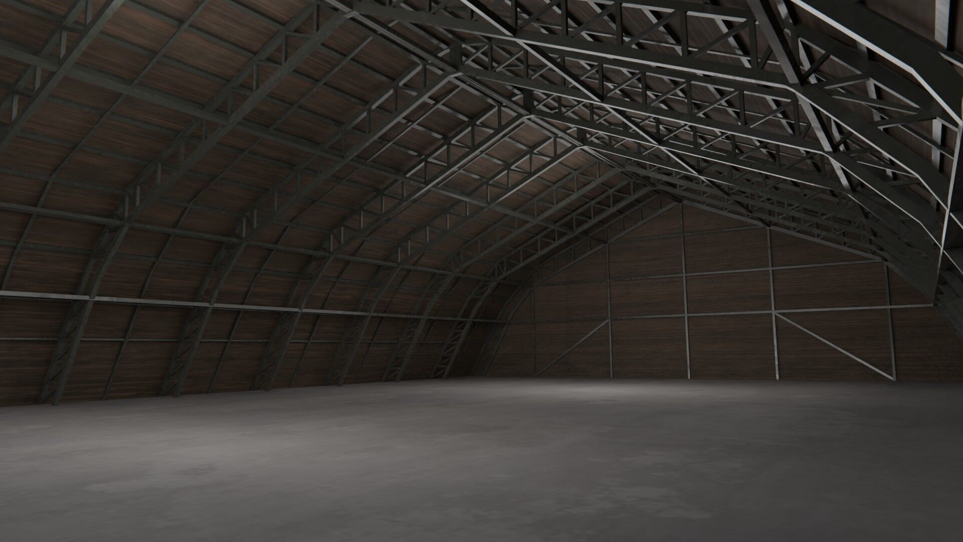 Hangar Pack Low-poly 3D model_25