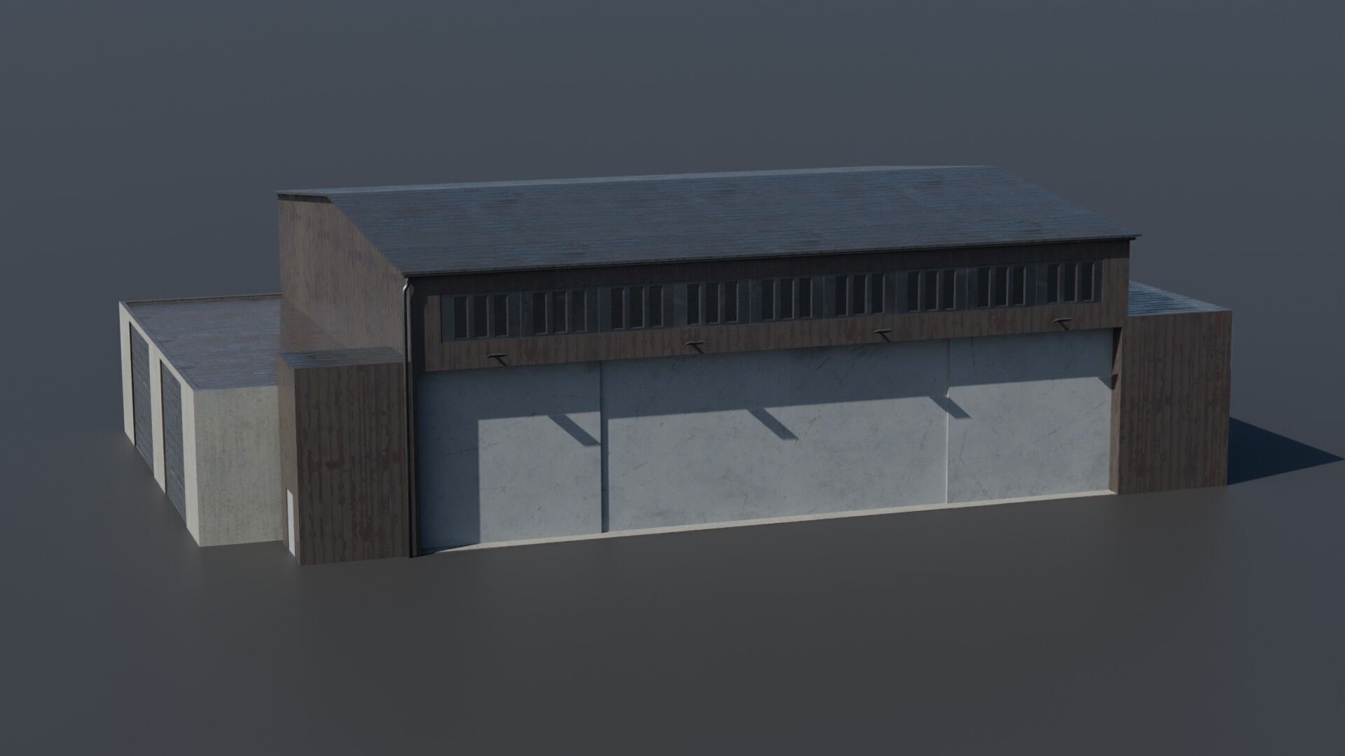 Hangar Pack Low-poly 3D model_41