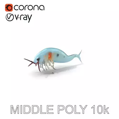 Bioluminescent Marine Creature Model Pack