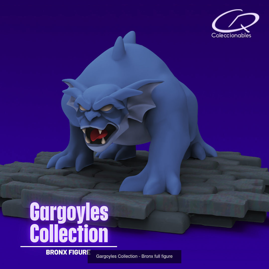 Gargoyles Pack Full figures 3D Model Collection_1
