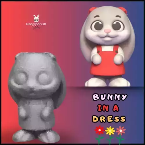 Bunny in a Dress