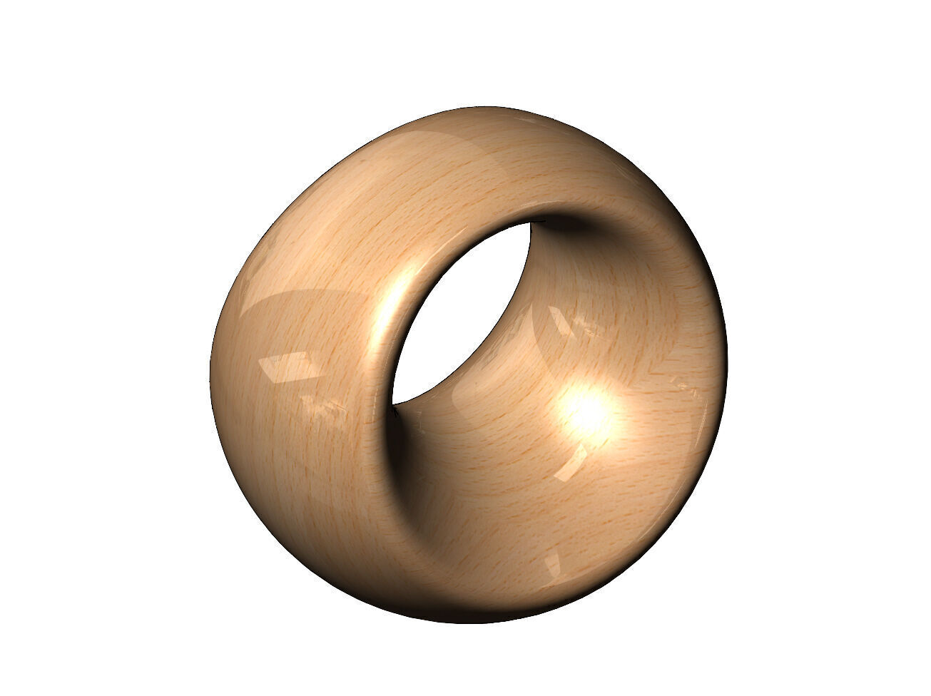 Open portal sphere ornament decor sculpture art decor 3D print model_9