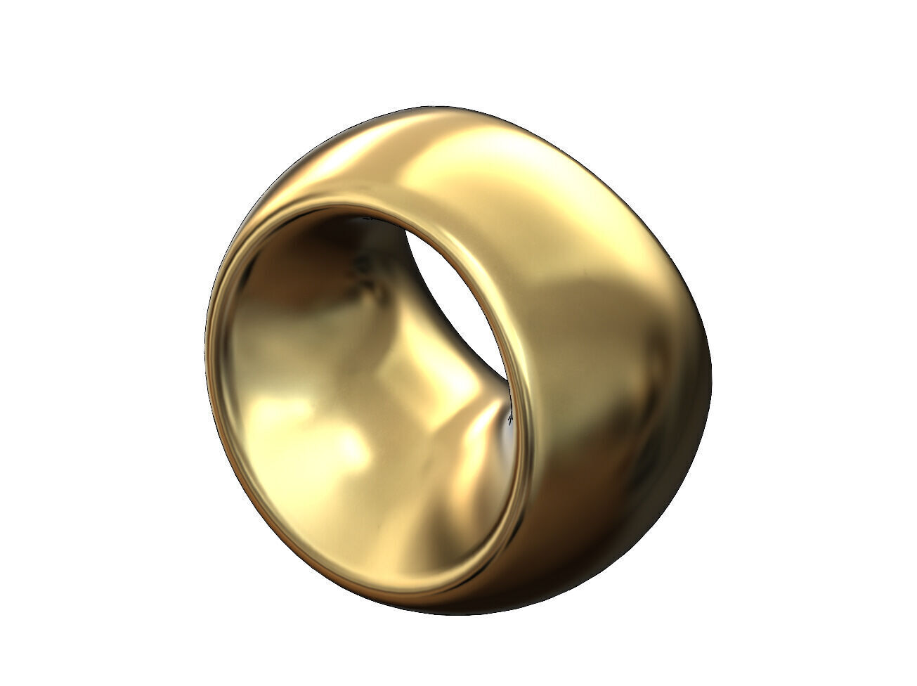 Open portal sphere ornament decor sculpture art decor 3D print model_11