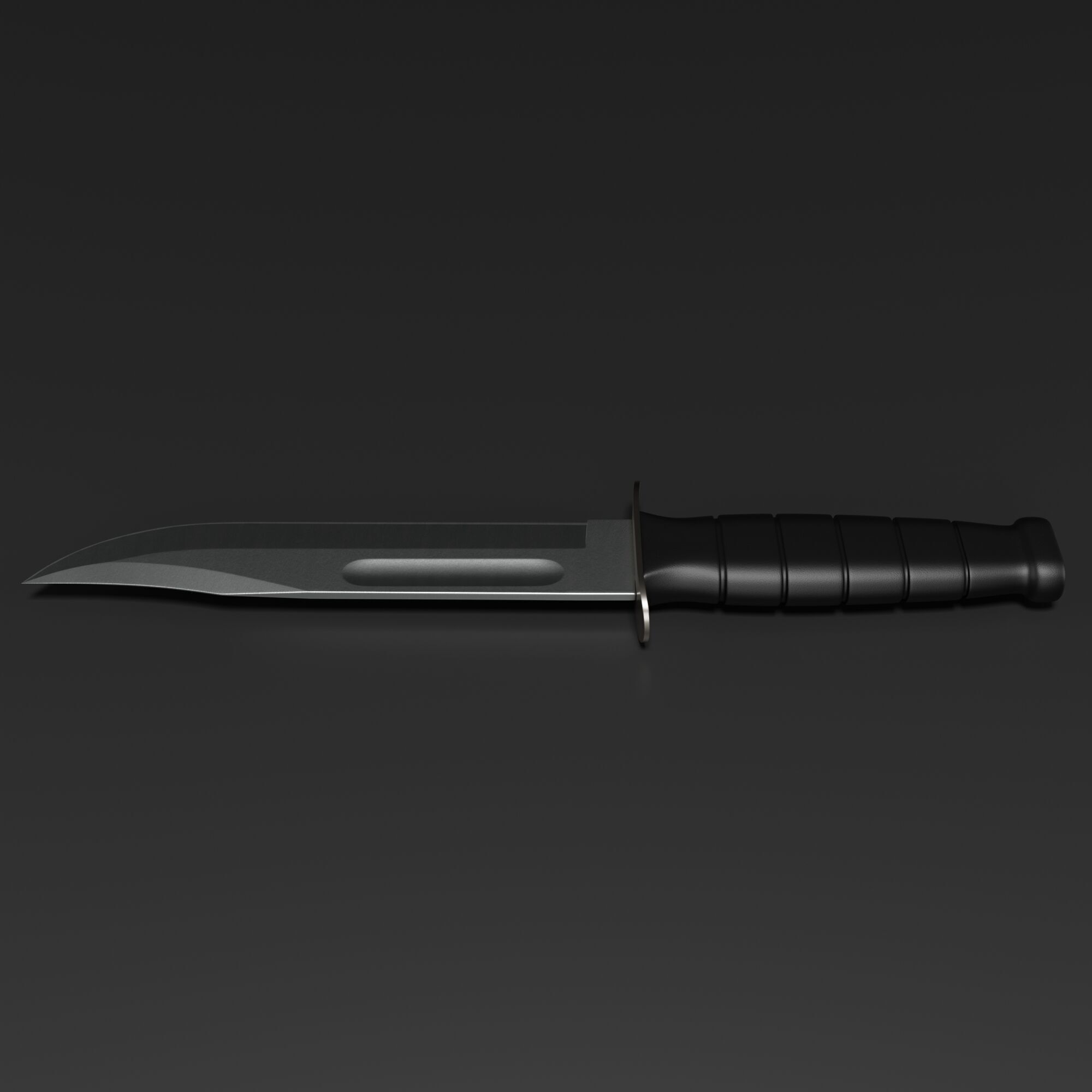 Fighting Utility Knife 3D model_6