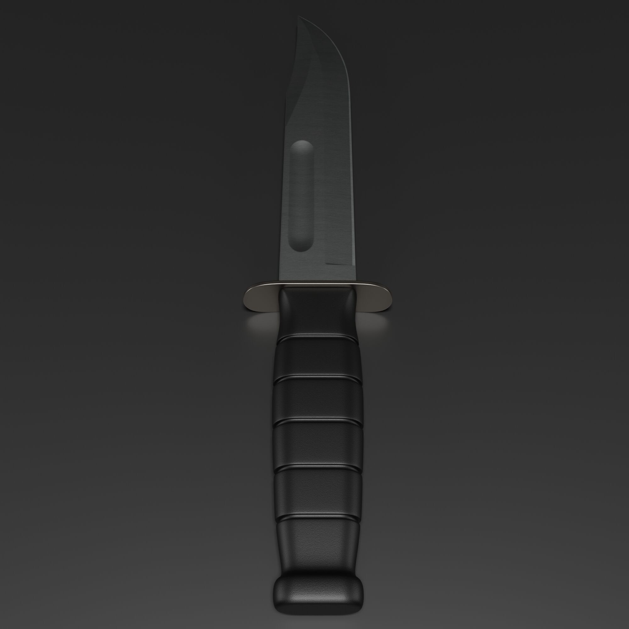 Fighting Utility Knife 3D model_4