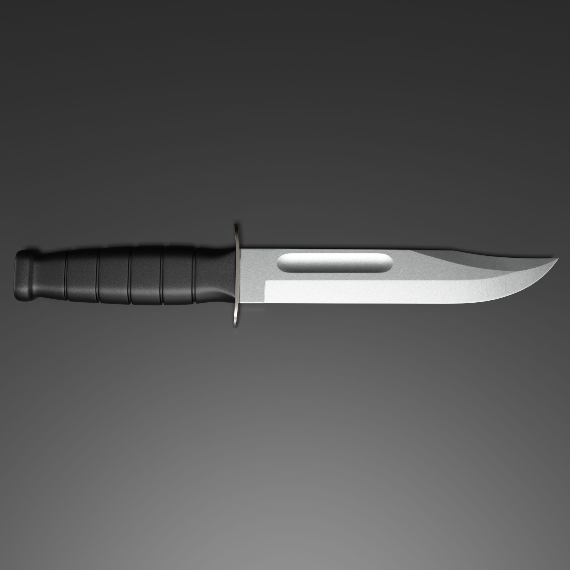 Fighting Utility Knife 3D model_7