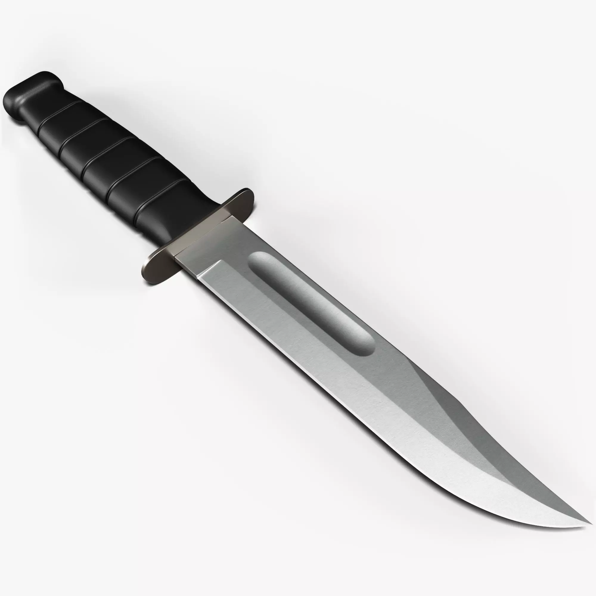 Fighting Utility Knife 3D model_0