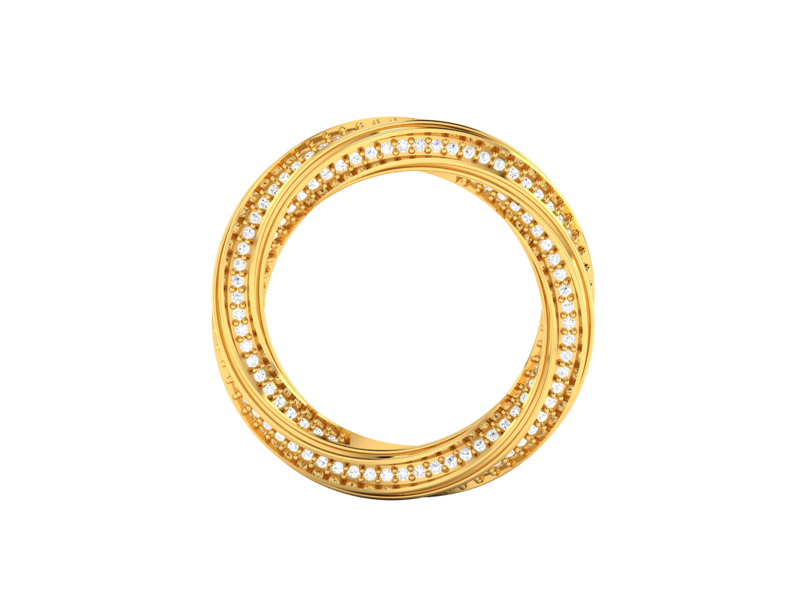 Women Ring  Render 3dm STL OBJ FBX Details 3D print model_3