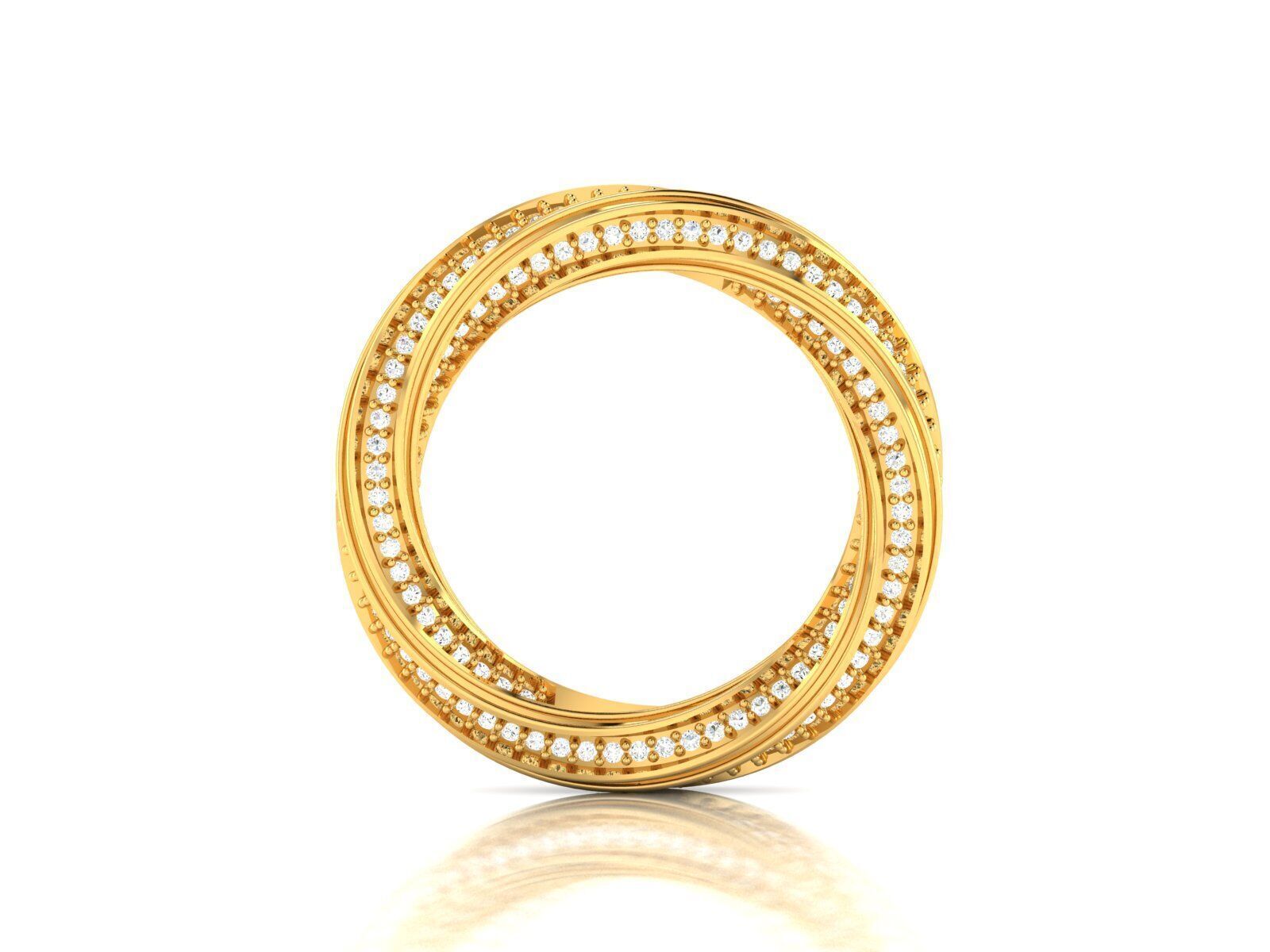 Women Ring  Render 3dm STL OBJ FBX Details 3D print model_2