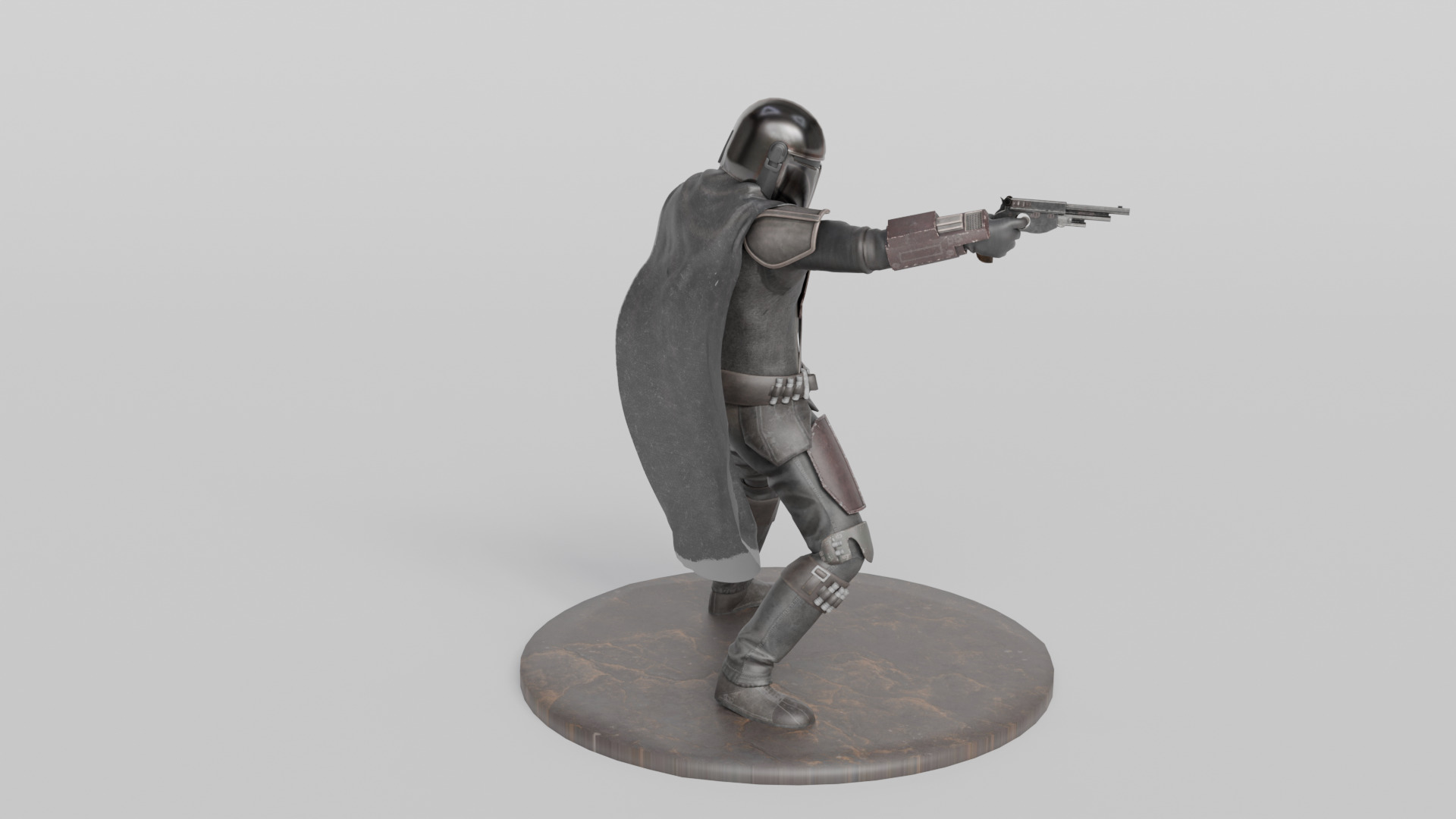 3D Printable Mandalorian 3D print model_2