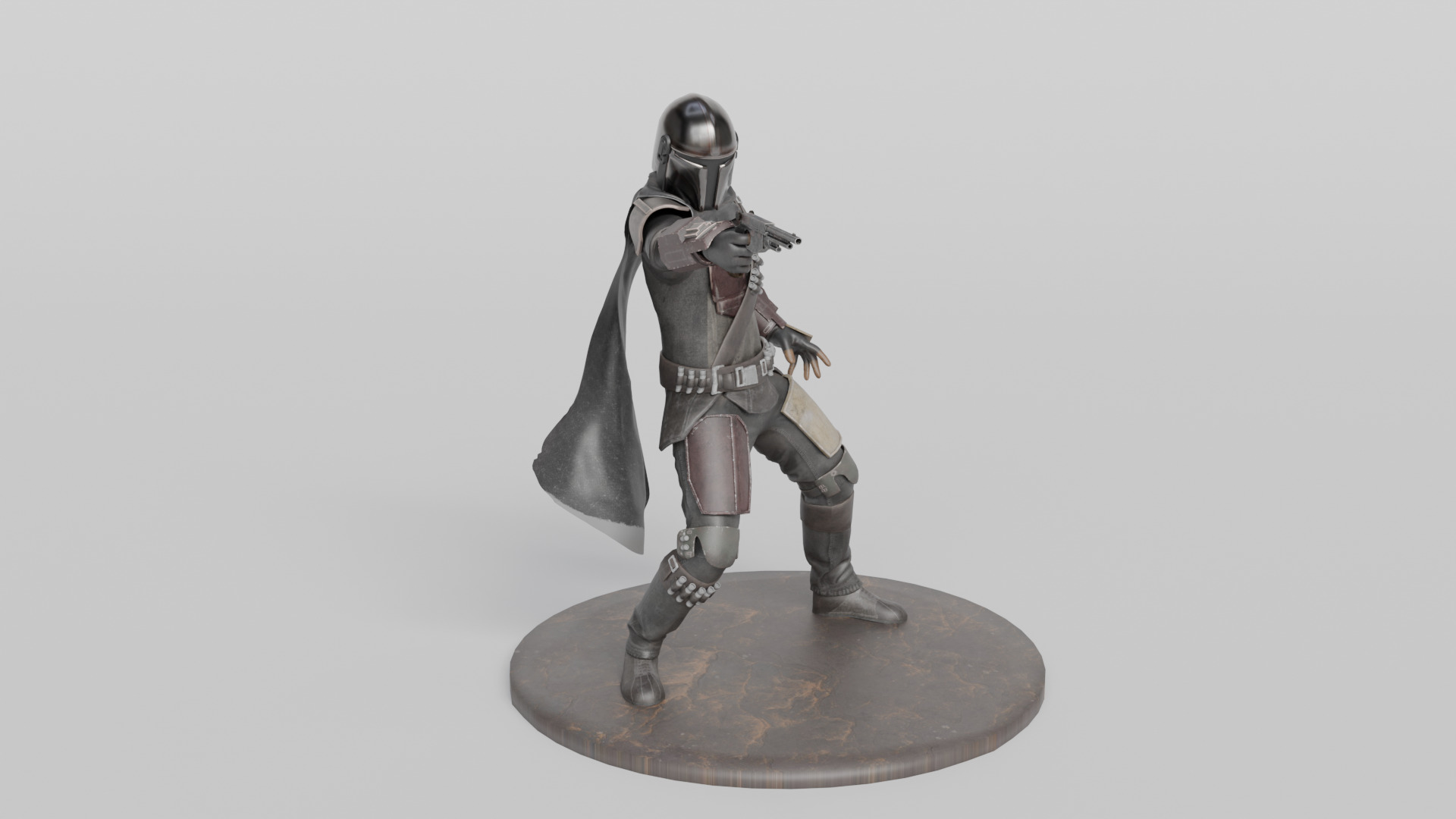 3D Printable Mandalorian 3D print model_1