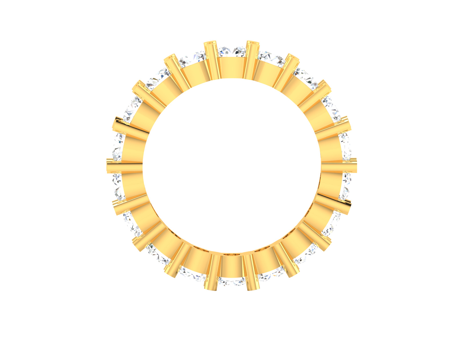 Women Ring  Render 3dm STL OBJ FBX Details 3D print model_3